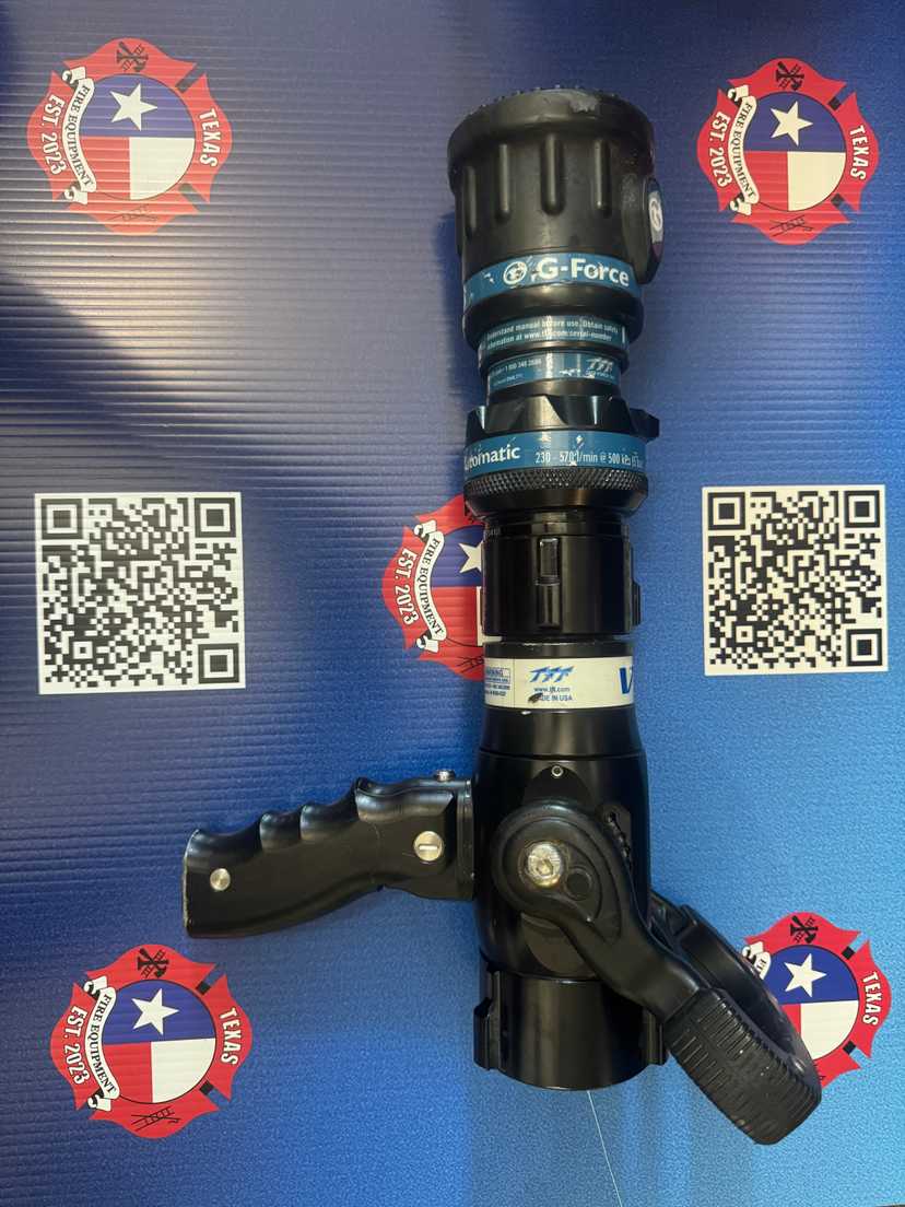 Task Force Tips G-Force 1.5” Automatic Nozzle with 1-1/8” Smooth Bore Tip and TFT VTi Shutoff Valve — photo 2