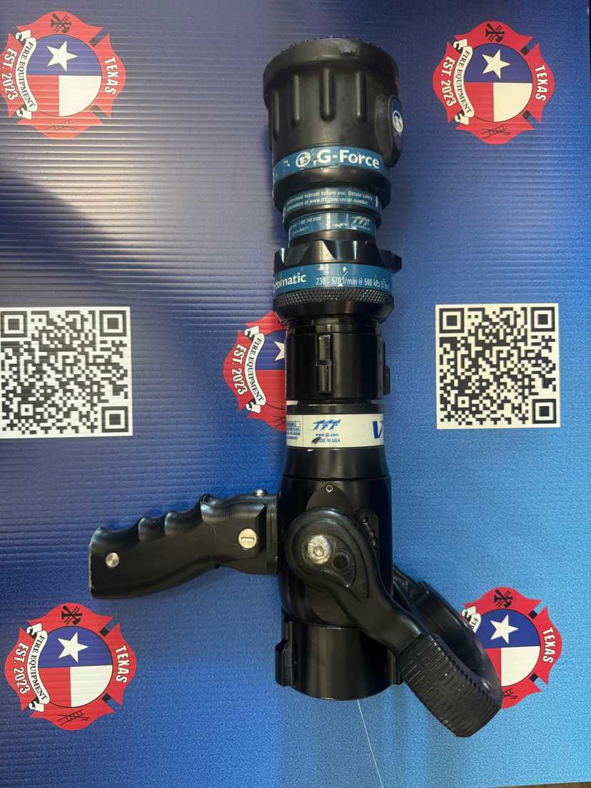 Task Force Tips G-Force 1.5” Automatic Nozzle with 1-1/8” Smooth Bore Tip and TFT VTi Shutoff Valve