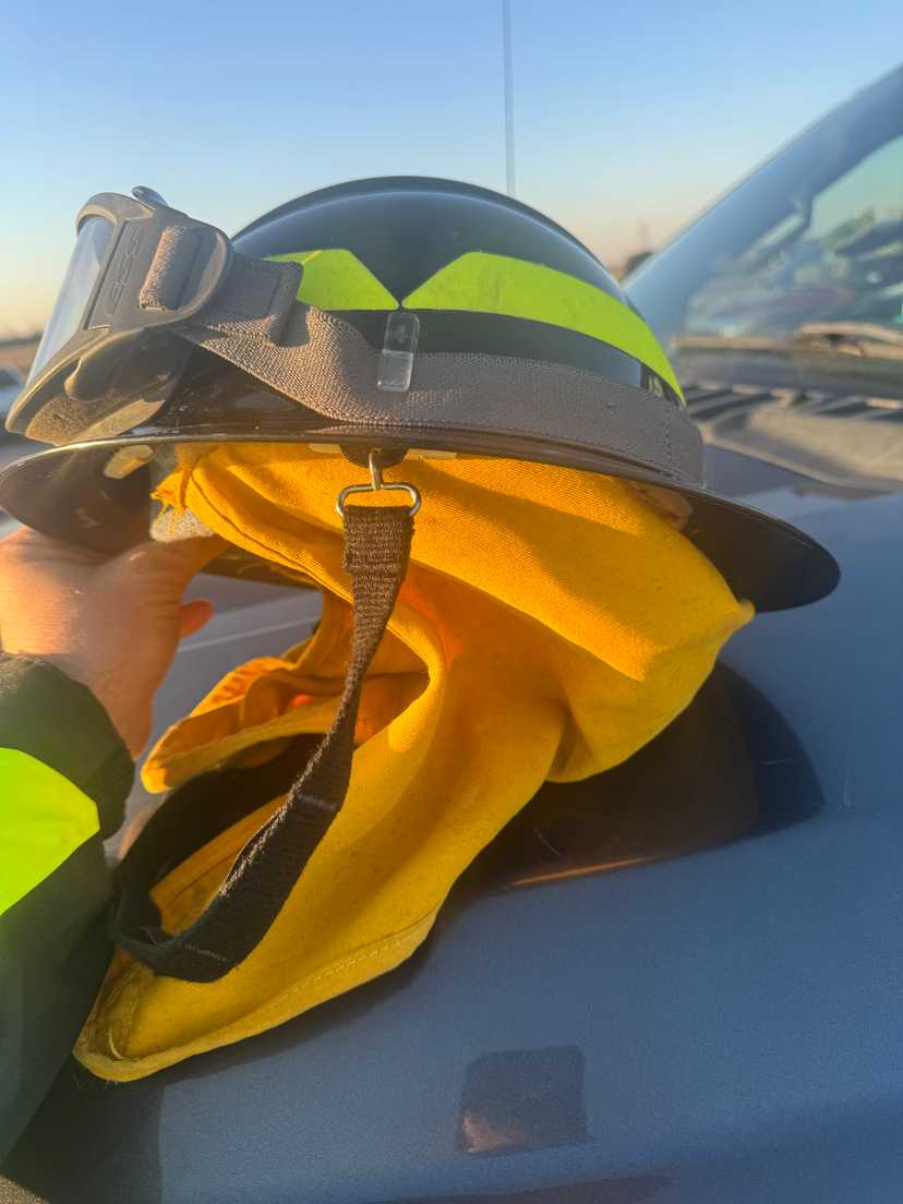 Bullard Full Brim Helmet with Ratchet Suspension — photo 4
