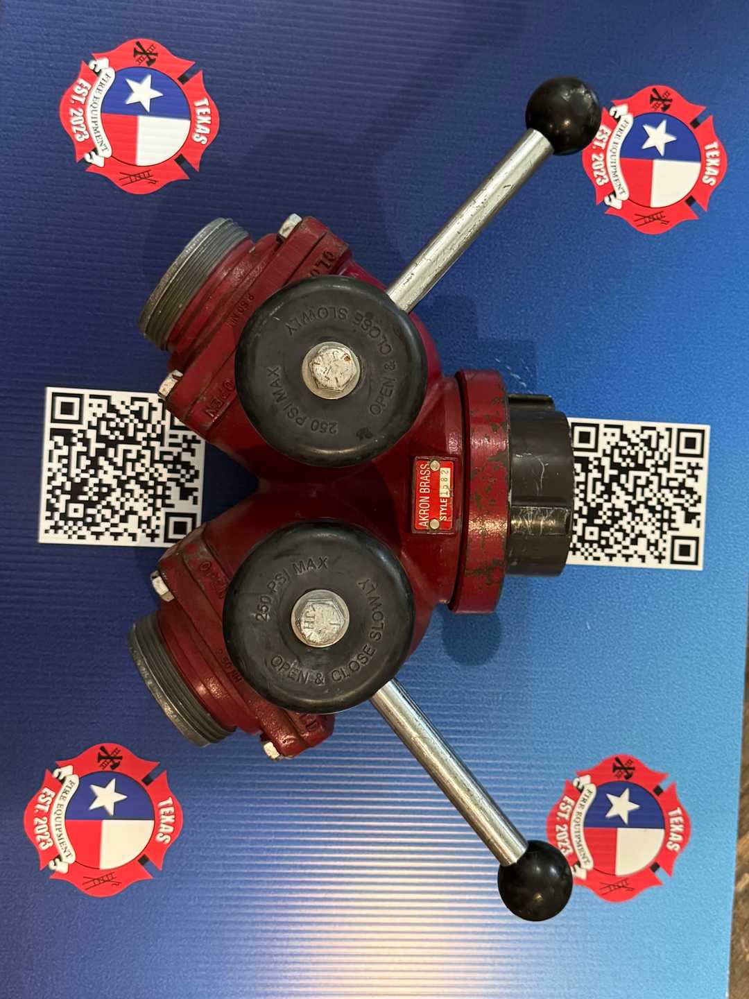Akron 2.5"NH to 2.5"NH Gated Wye