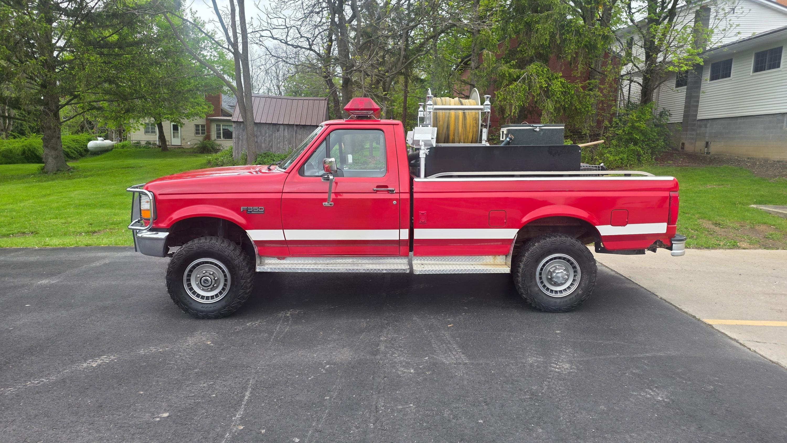 1996 Ford F350 4x4 Brush Truck - image 1