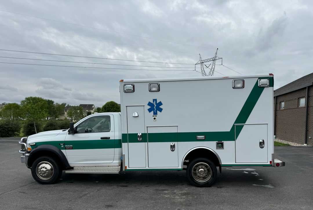 2012 Dodge 4500 Wheeled Coach Ambulance