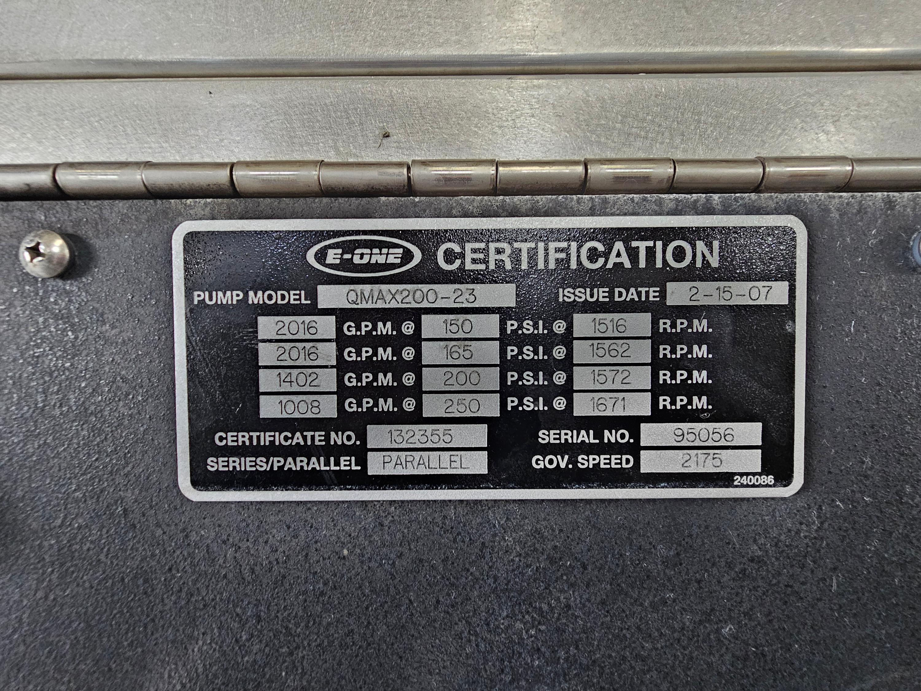 2007 E-One Engine - image 20