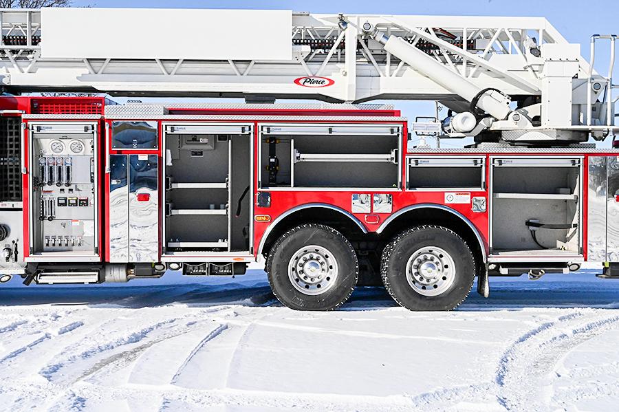 2012 Pierce 100′ Aerial Platform Quint - image 8