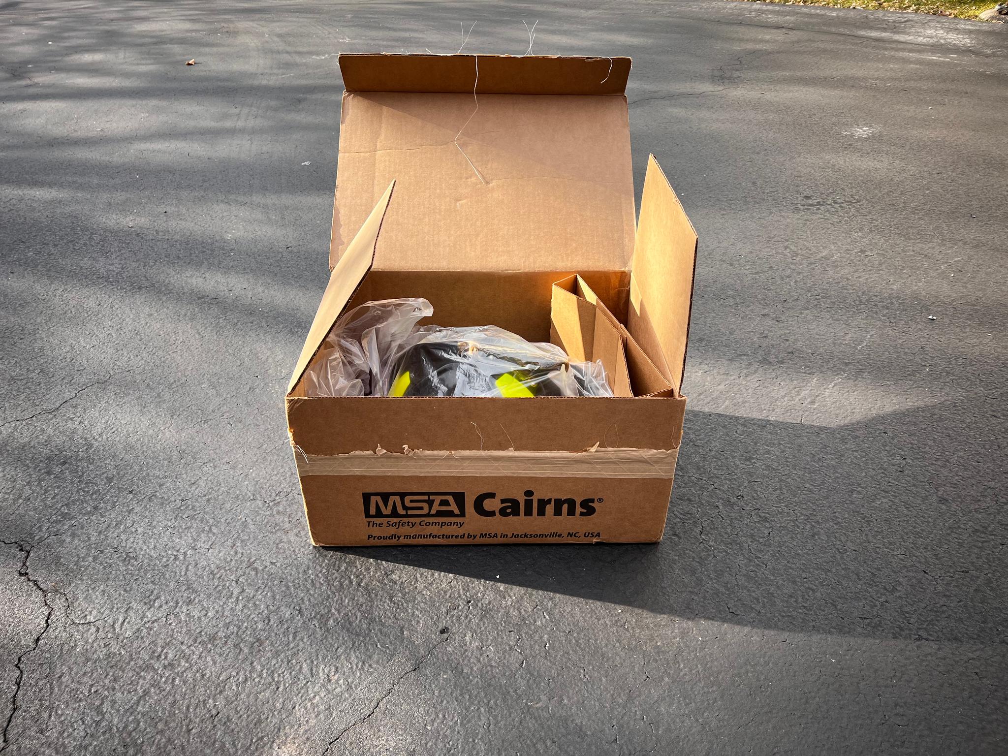 New Cairns N5A Leather Fire Helmet (Medium) - image 2