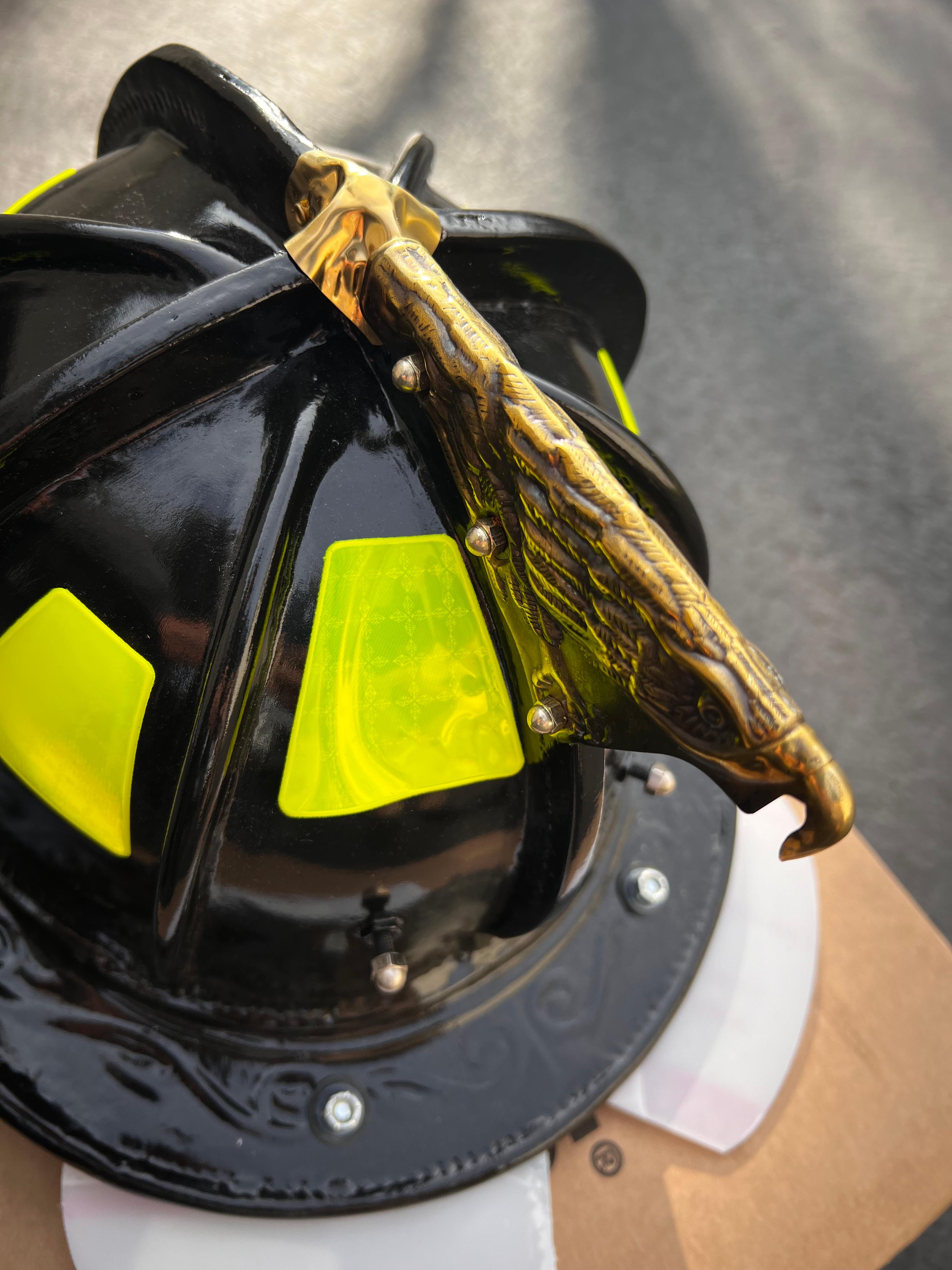 New Cairns N5A Leather Fire Helmet (Medium) - image 6
