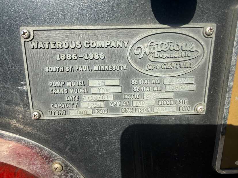 1987 Pierce Pumper — photo 8
