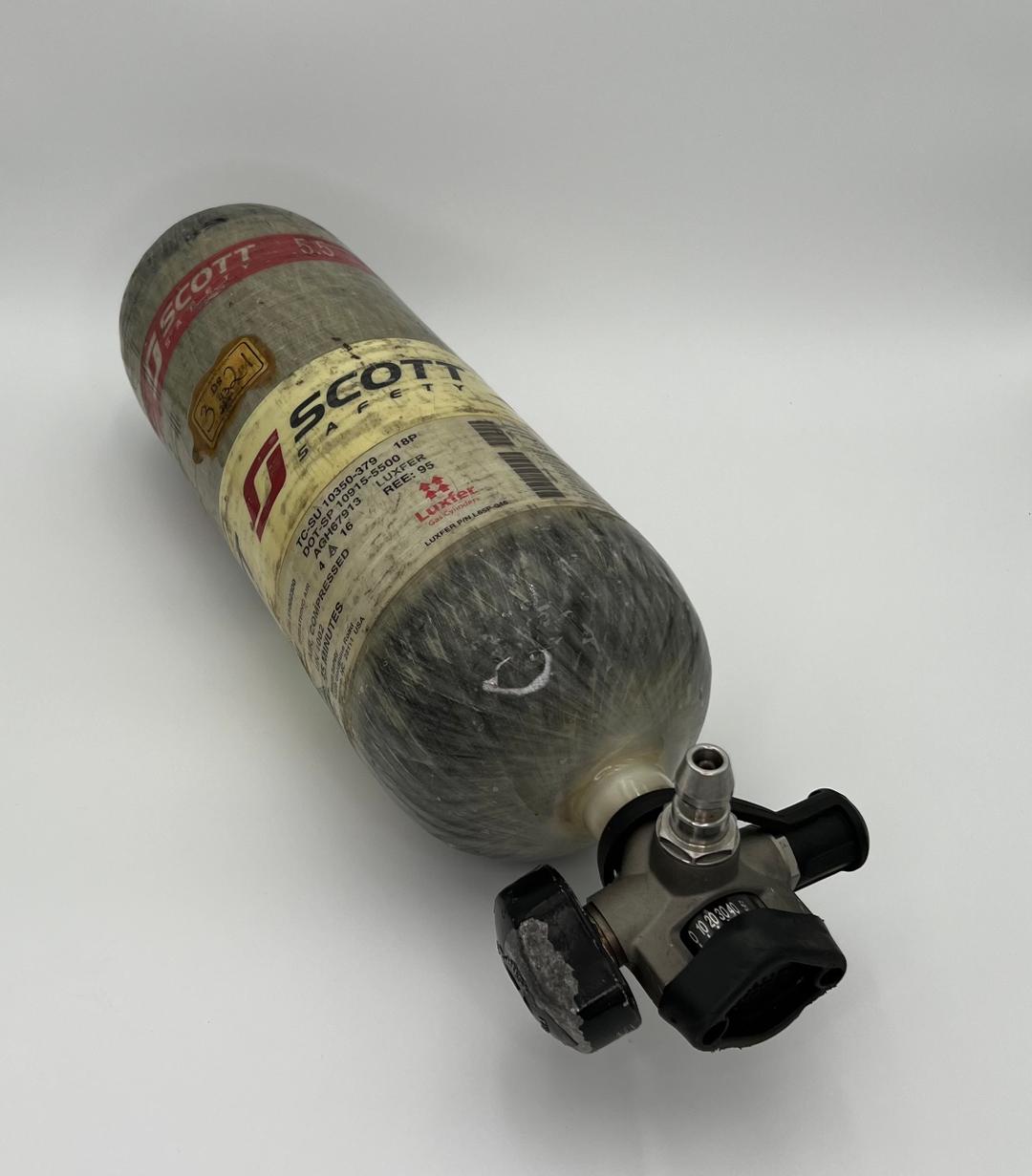 Scott 5.5, 45 Min Cylinder, Snap Change Valve 