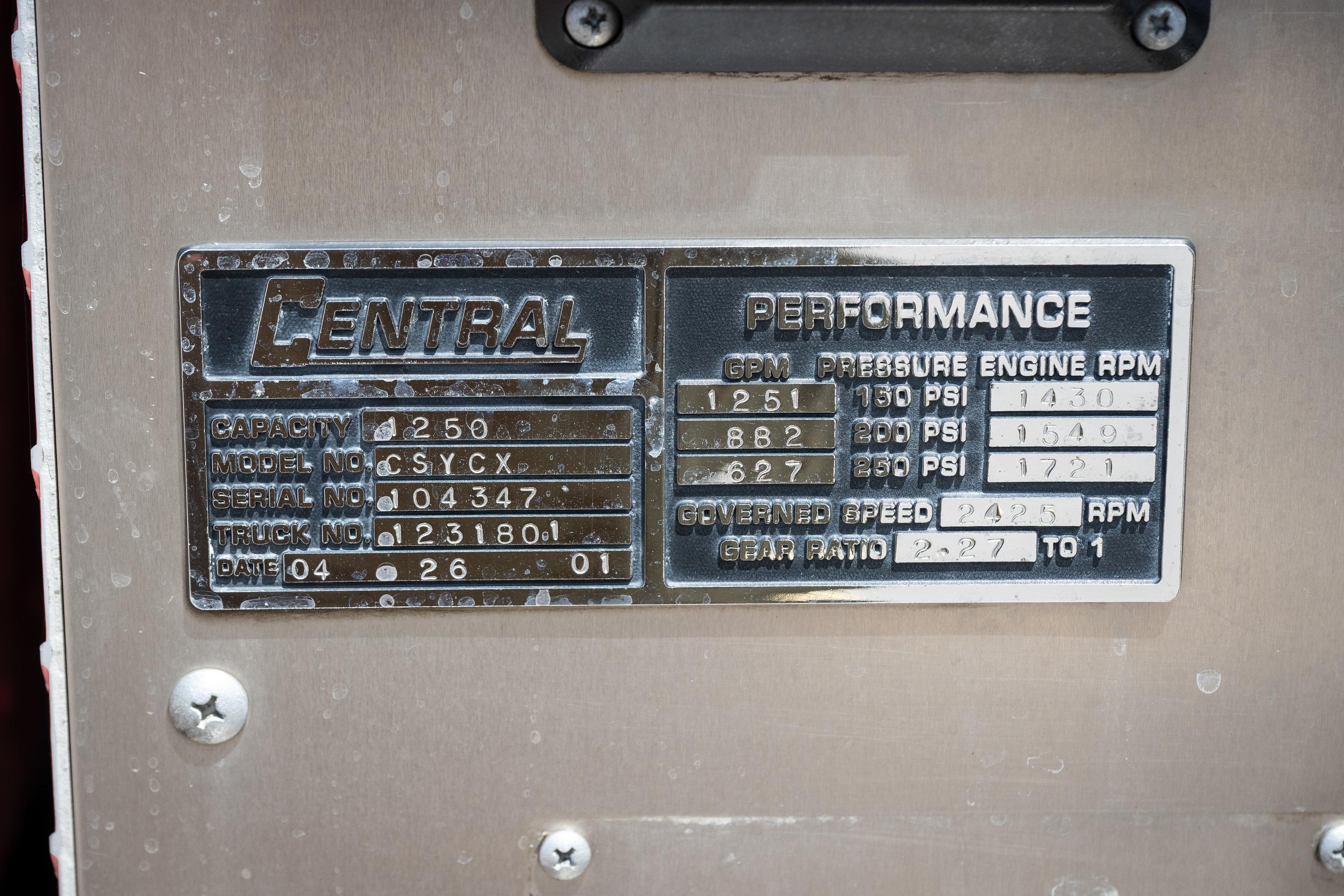 2001 Central States Kenworth Pumper - image 54