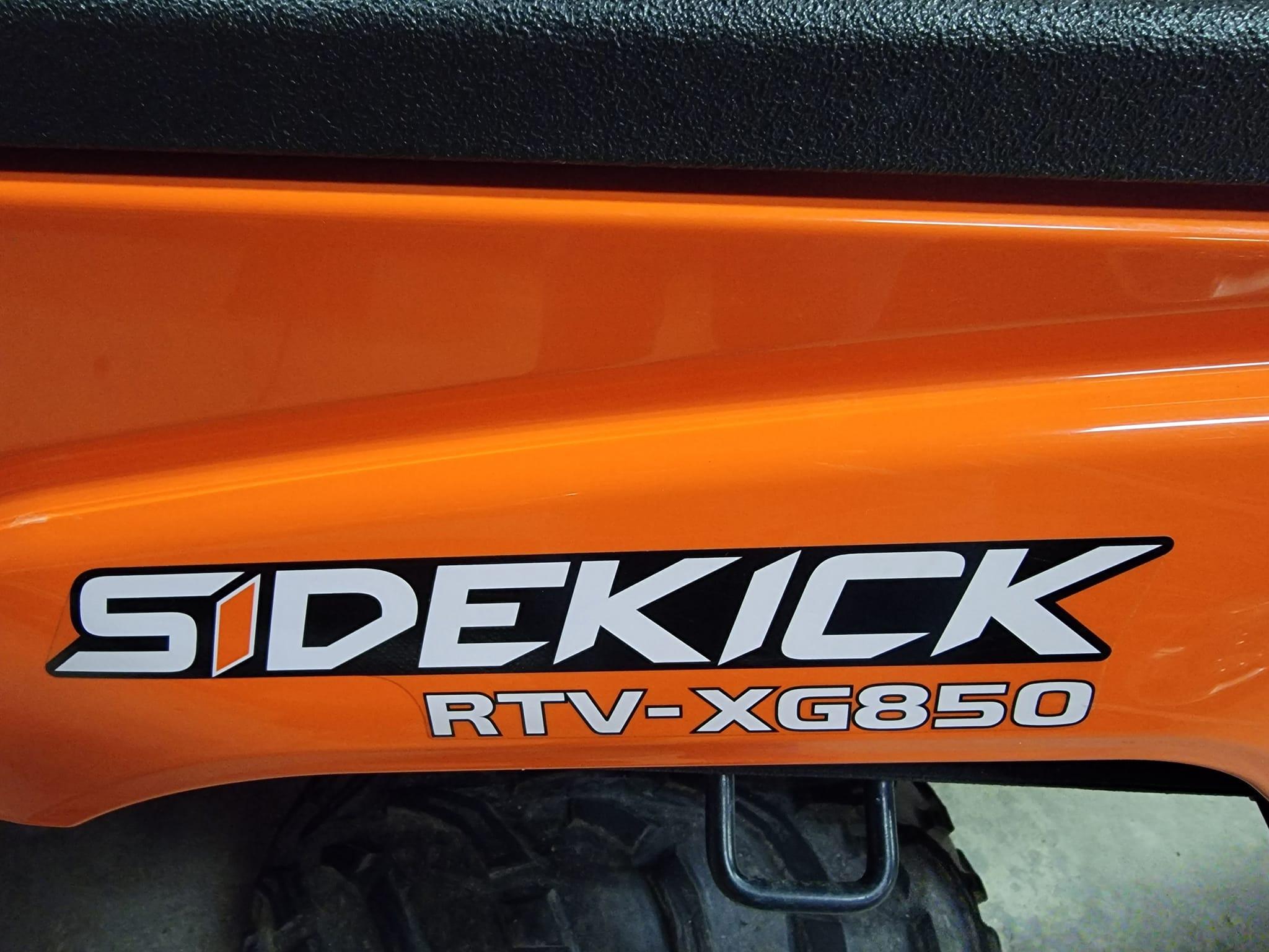 2018 Kubota Sidekick, RTV-XG850 4x4 - image 2