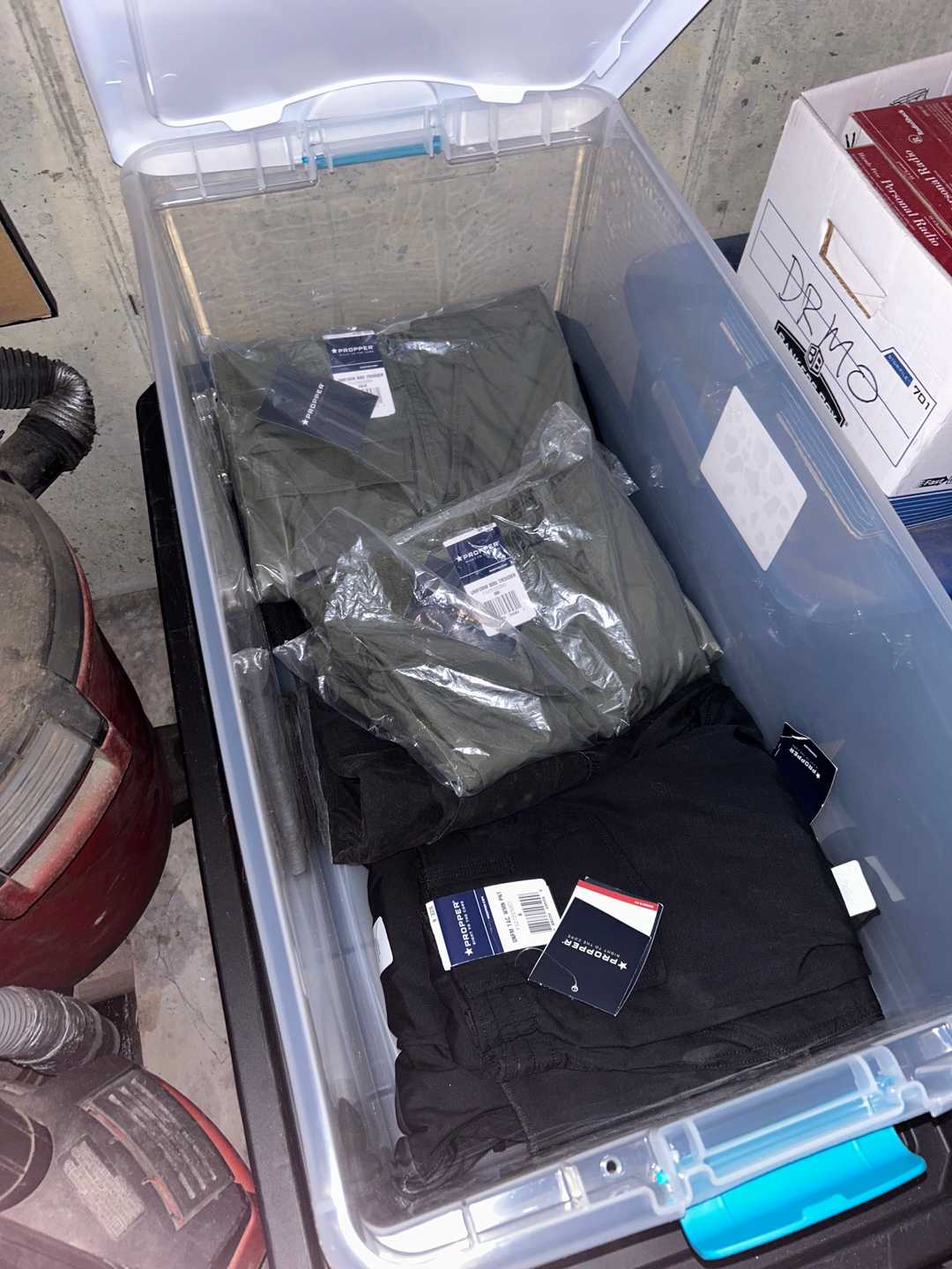 Lot of Police Uniform Pants