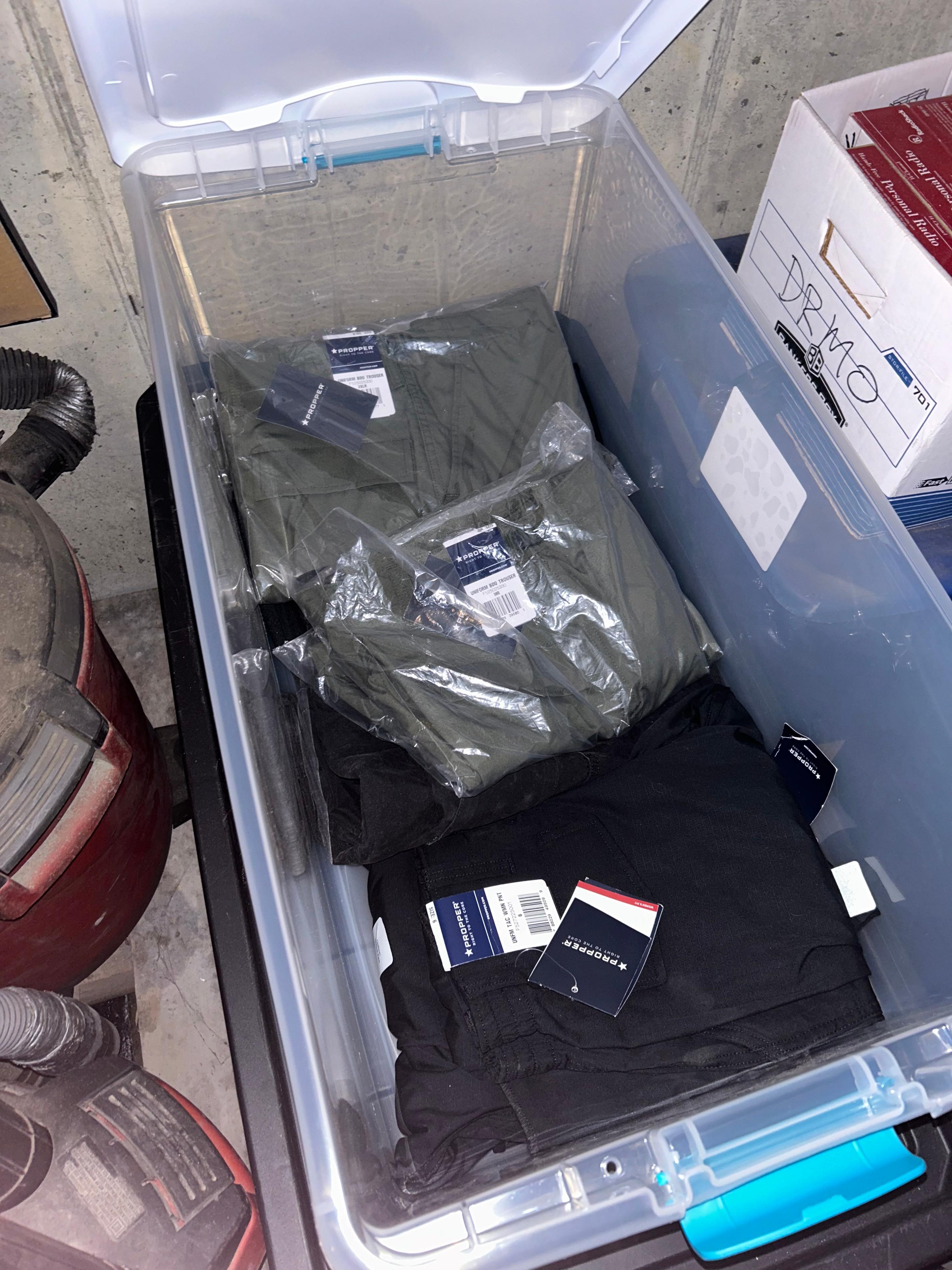 Lot of Police Uniform Pants - image 1