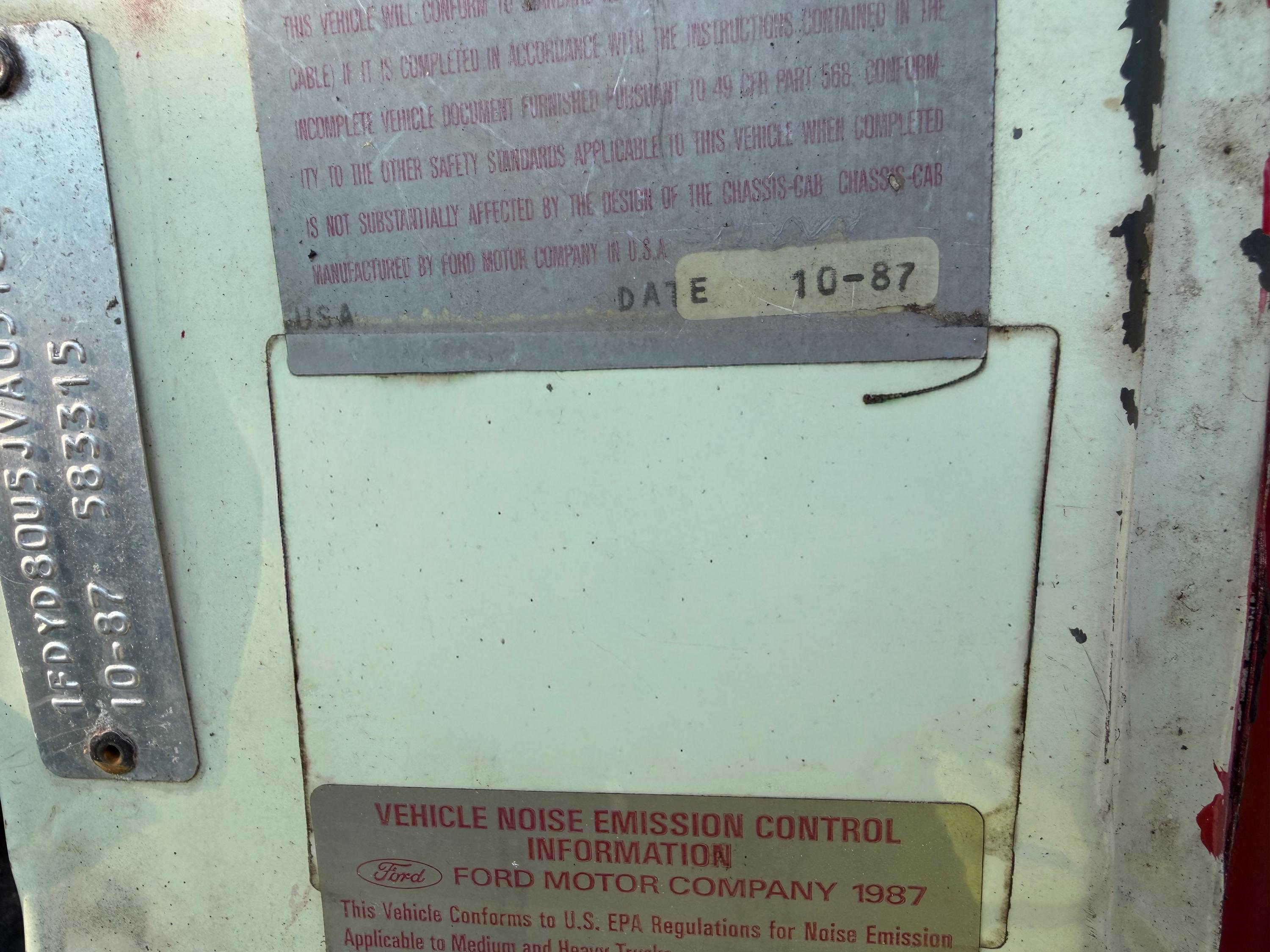 1988 Ford C8000 Tanker - image 14