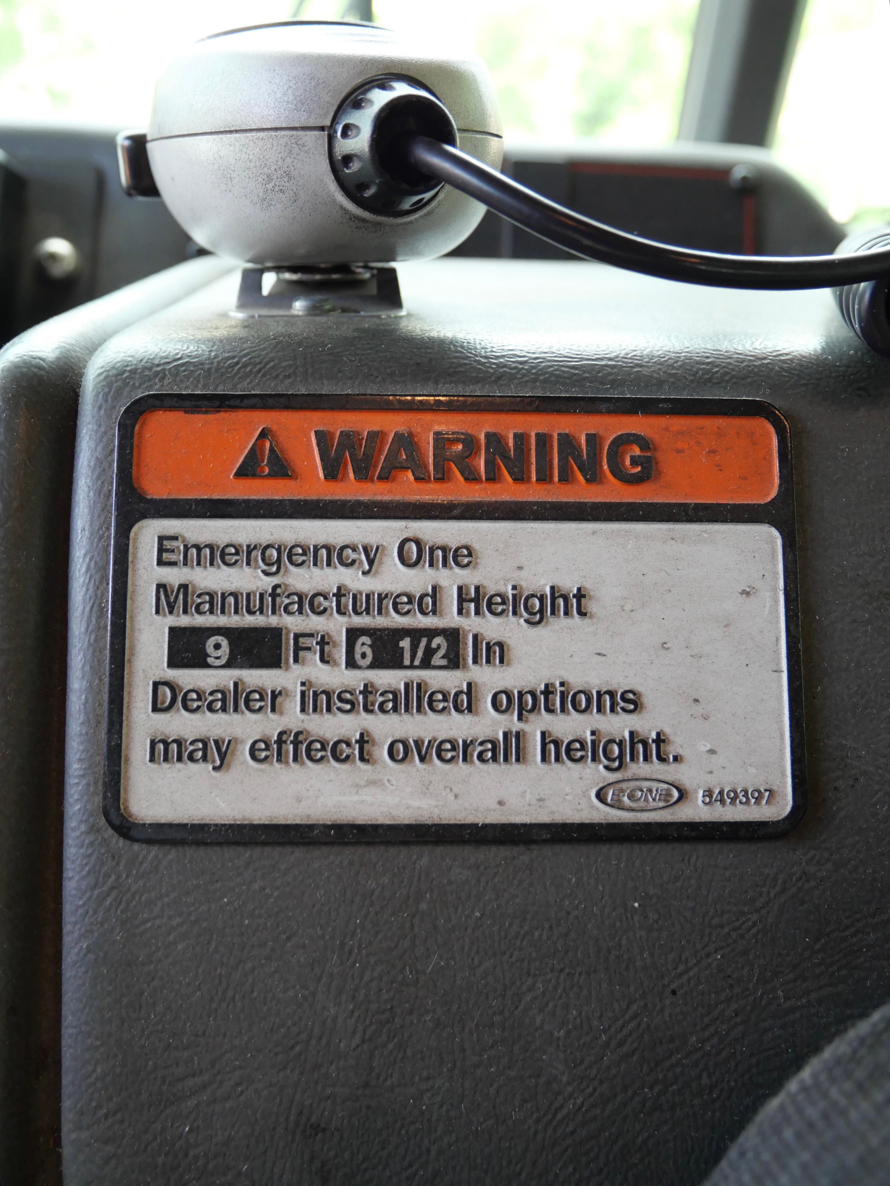 1997 E-One Cyclone II Pumper - image 48