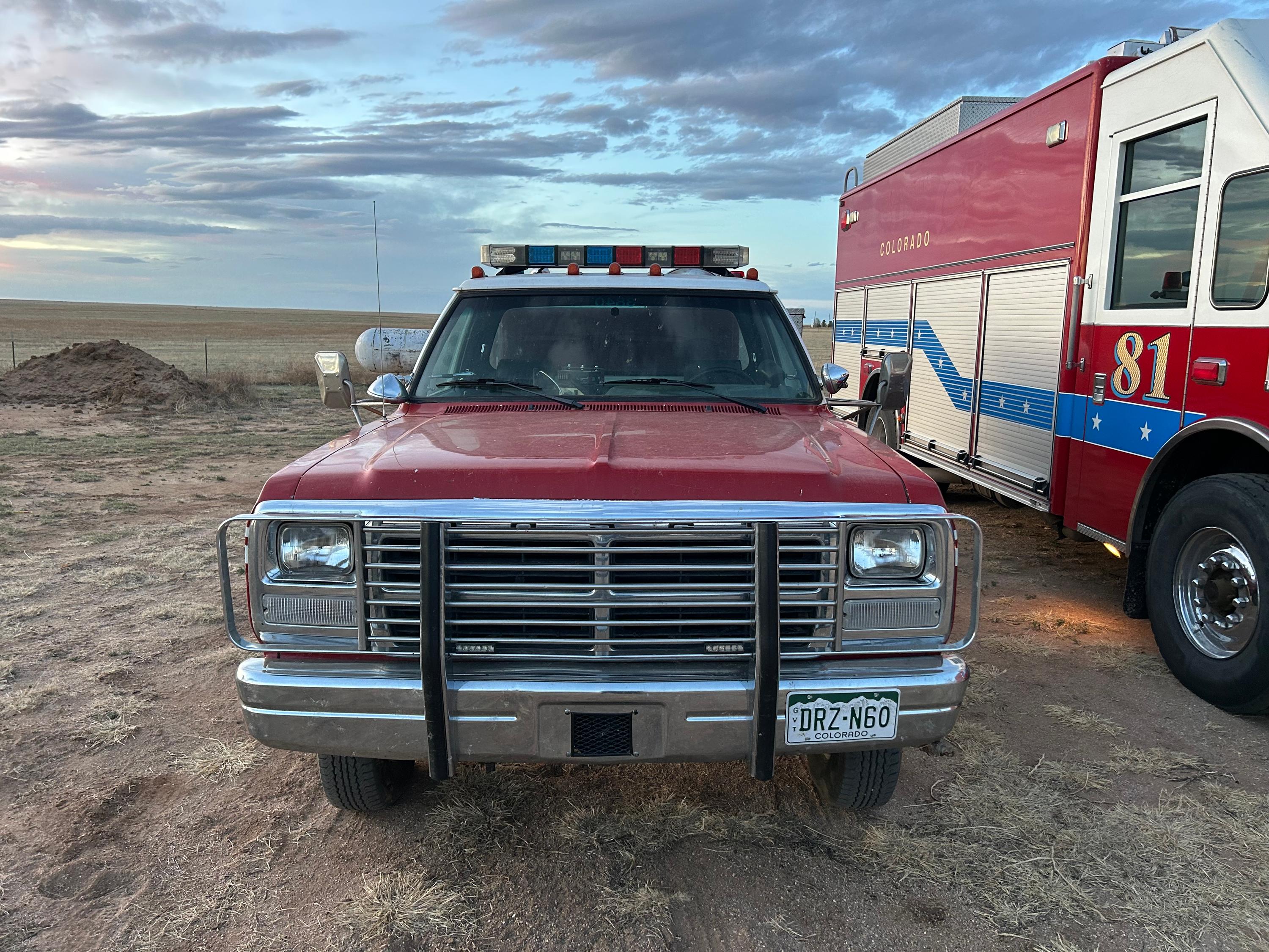 1993 Pierce Ram 4x4 Brush Truck - image 2
