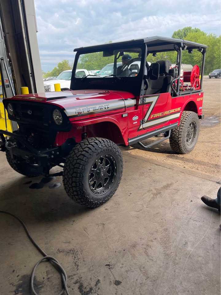 2024 Mahindra Roxor Diesel Brush Truck, 4x4