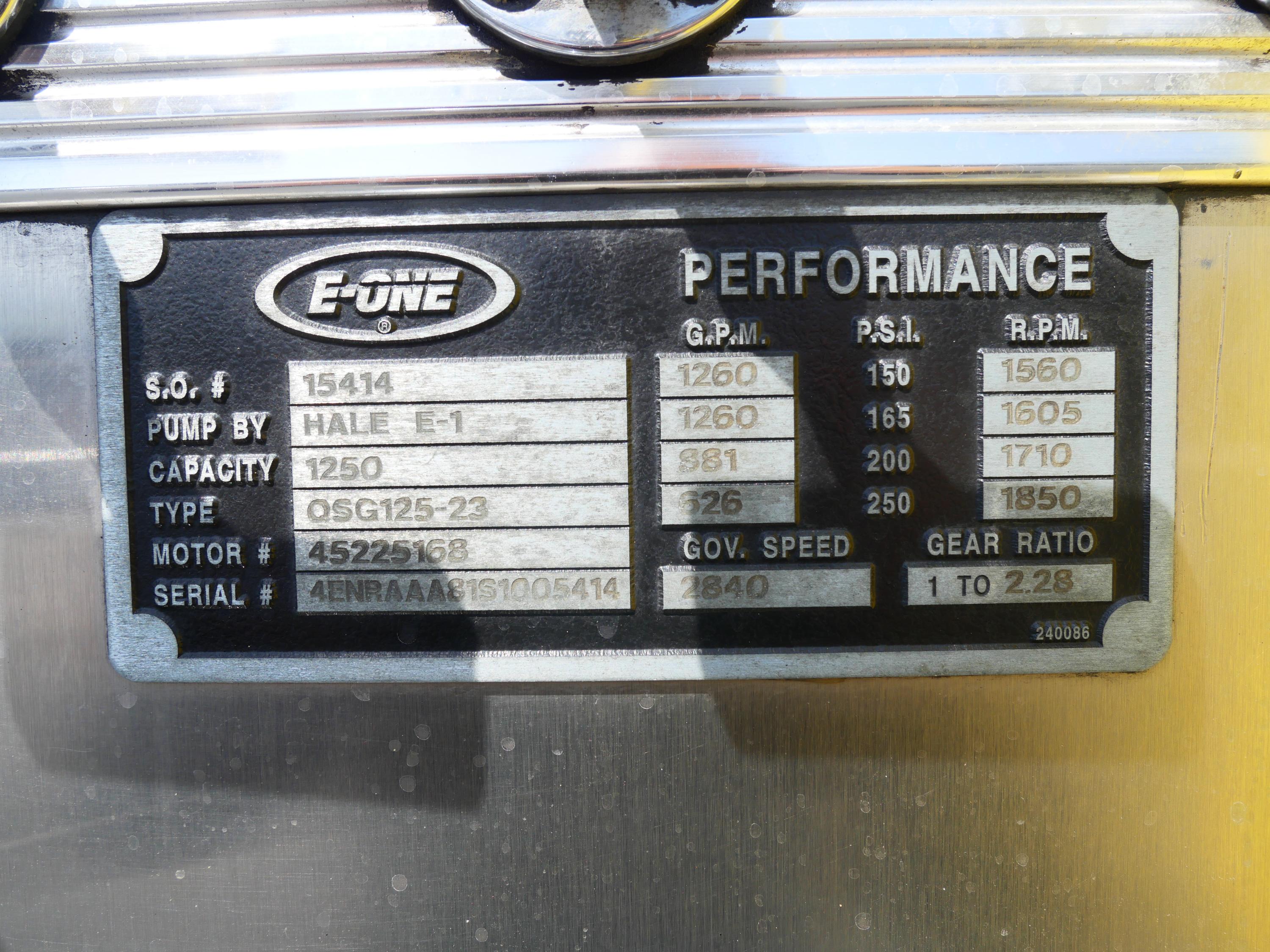 1995 E-One Cyclone Pumper - image 27