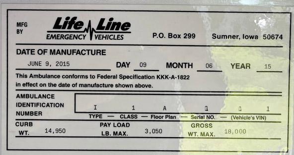 2015 Ford F550 4x4 Type I Ambulance - image 6