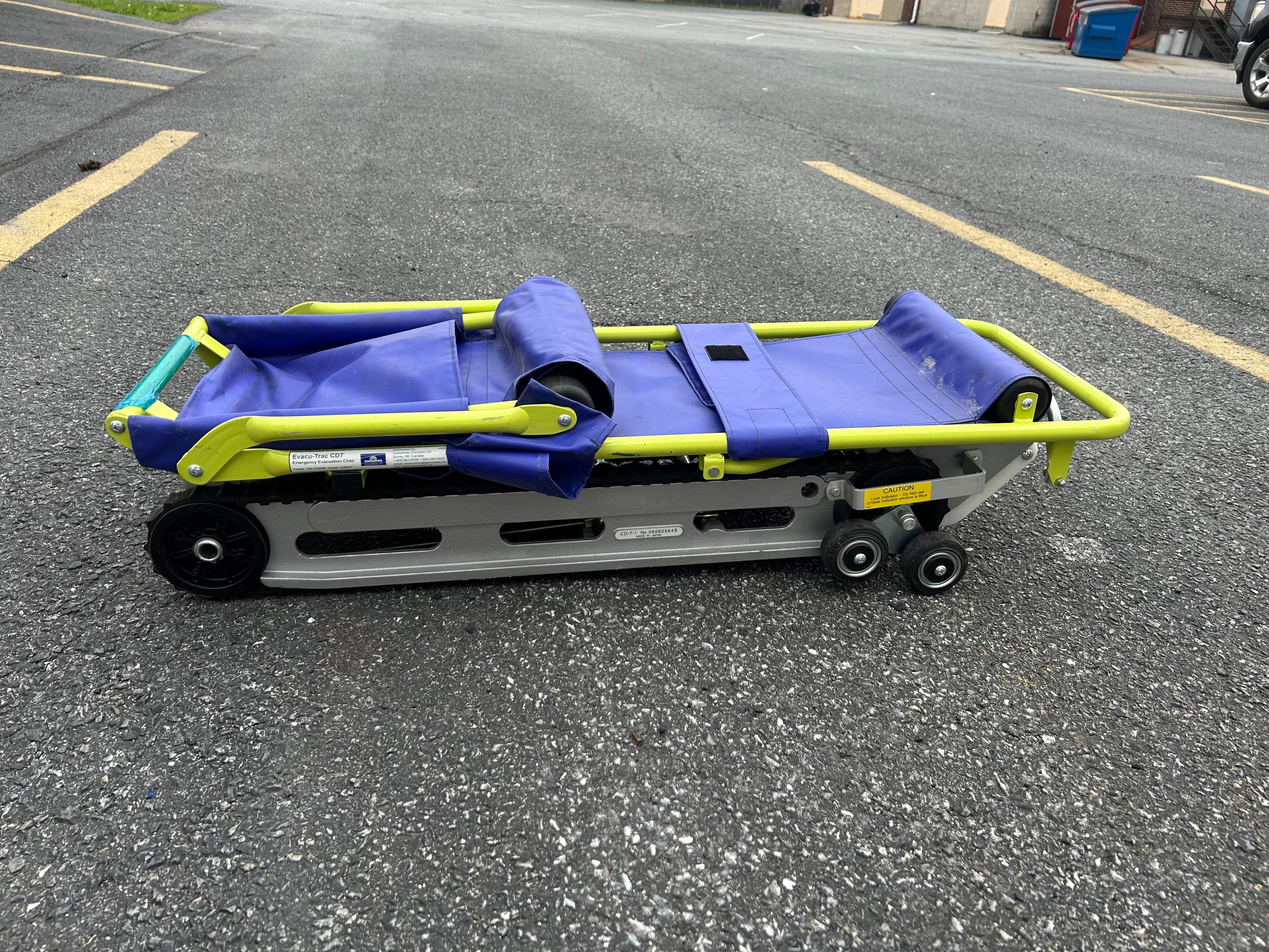 Garaventa Evacu-Trac - Evac Chair for Emergency Evacuation via Stairs - image 10