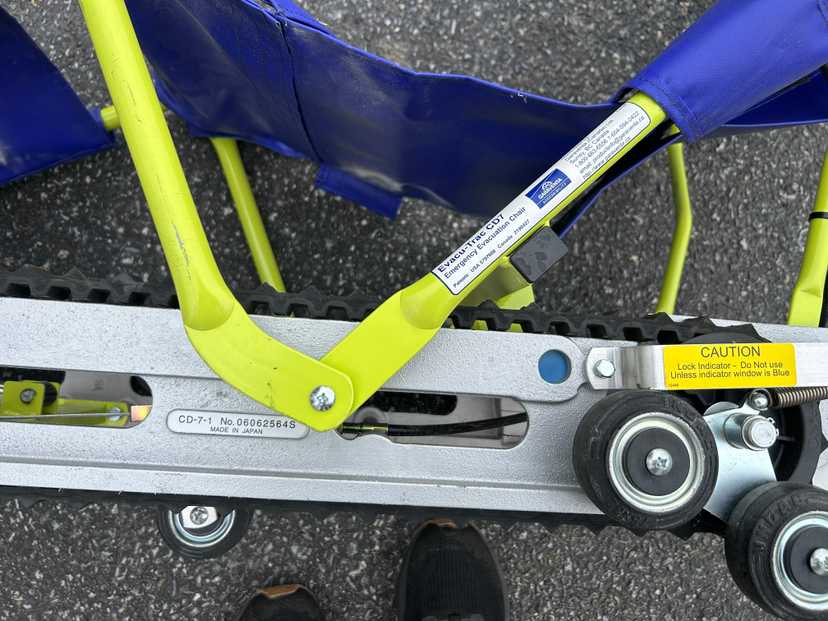 Garaventa Evacu-Trac - Evac Chair for Emergency Evacuation via Stairs — photo 5