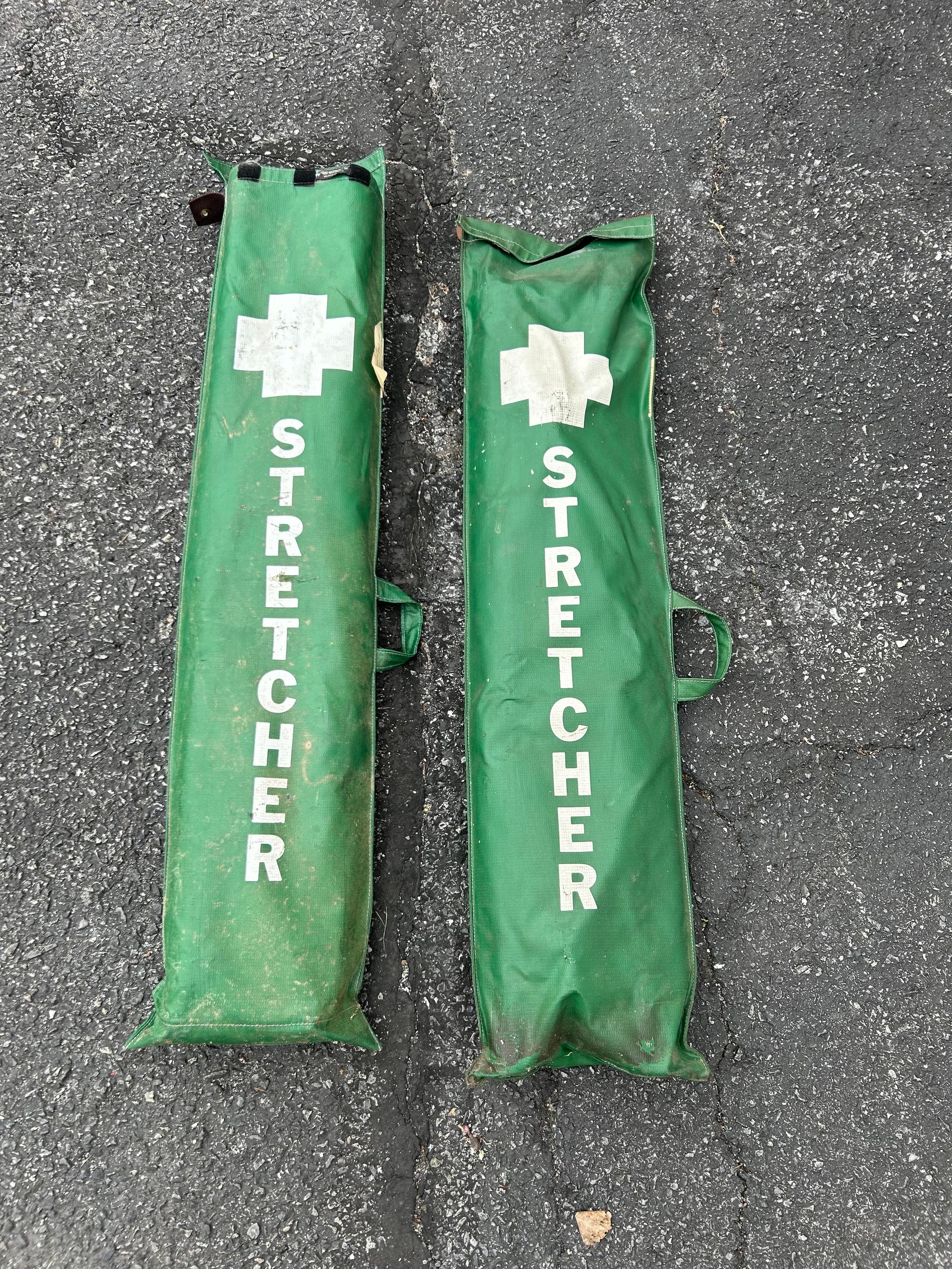 Medical Foldable Patient Transfer Stretcher Portable Rescue Stretcher - image 1