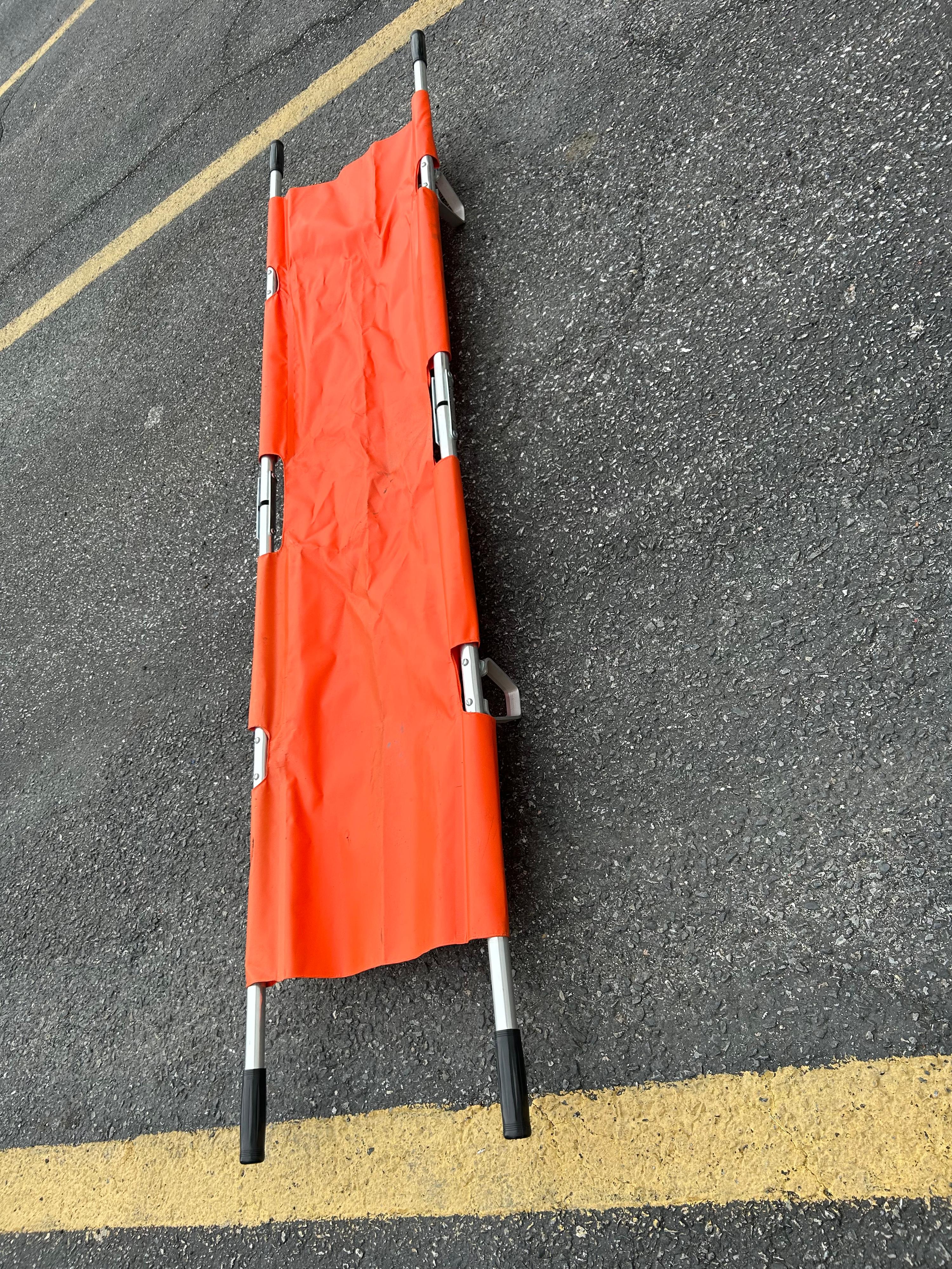 Medical Foldable Patient Transfer Stretcher Portable Rescue Stretcher - image 13