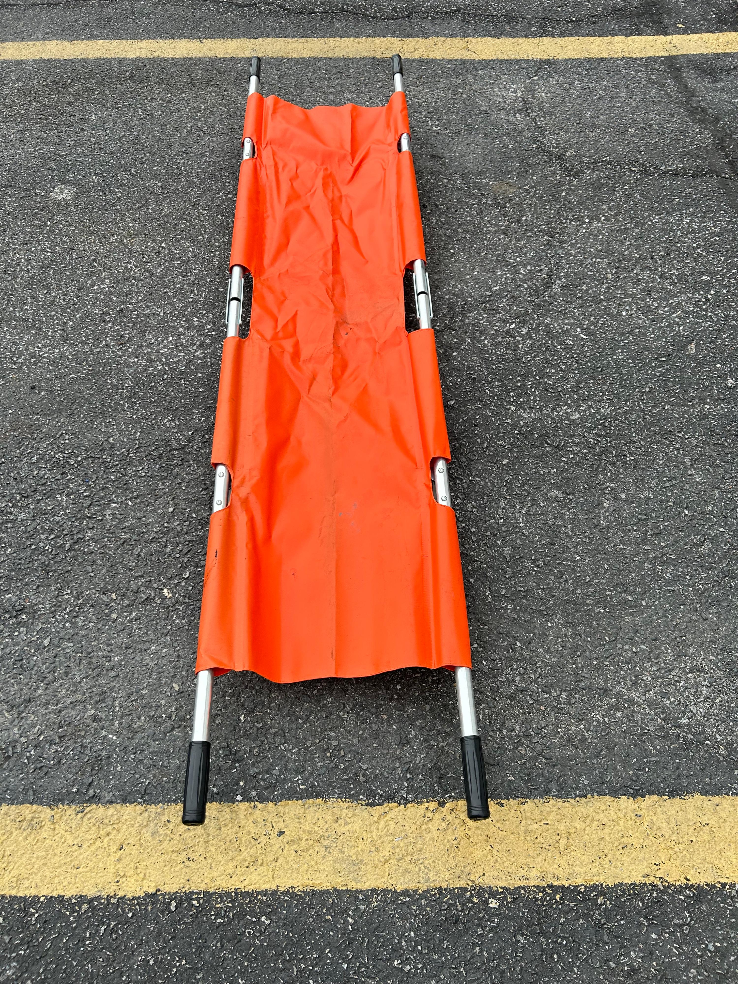 Medical Foldable Patient Transfer Stretcher Portable Rescue Stretcher - image 12