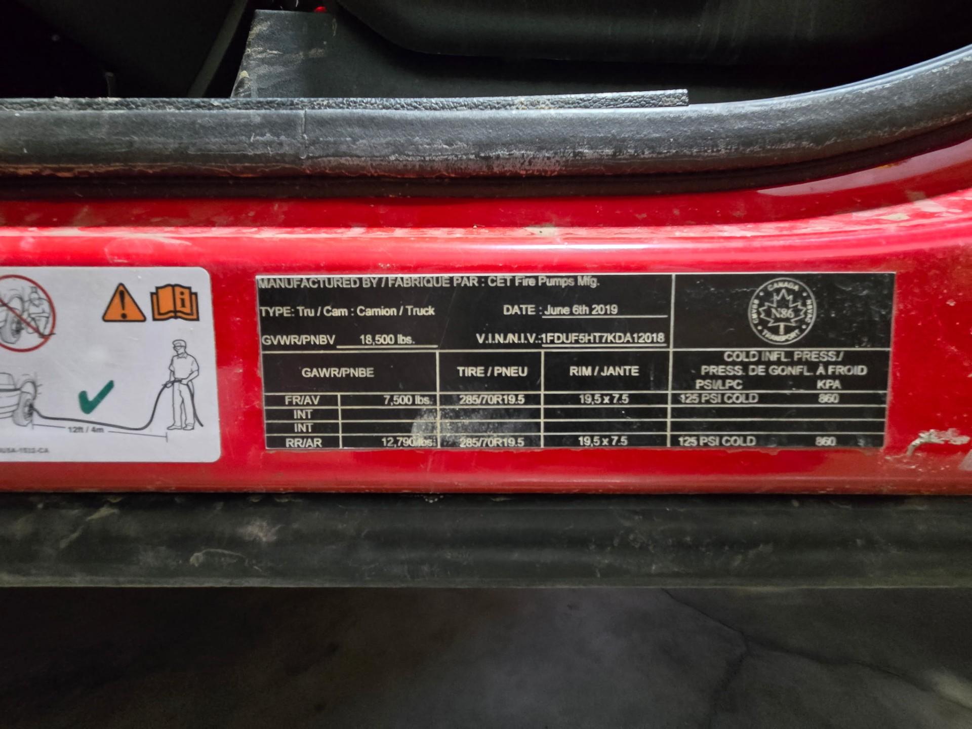 2019 Custom Fire Ford 4x4 Brush Truck - image 15