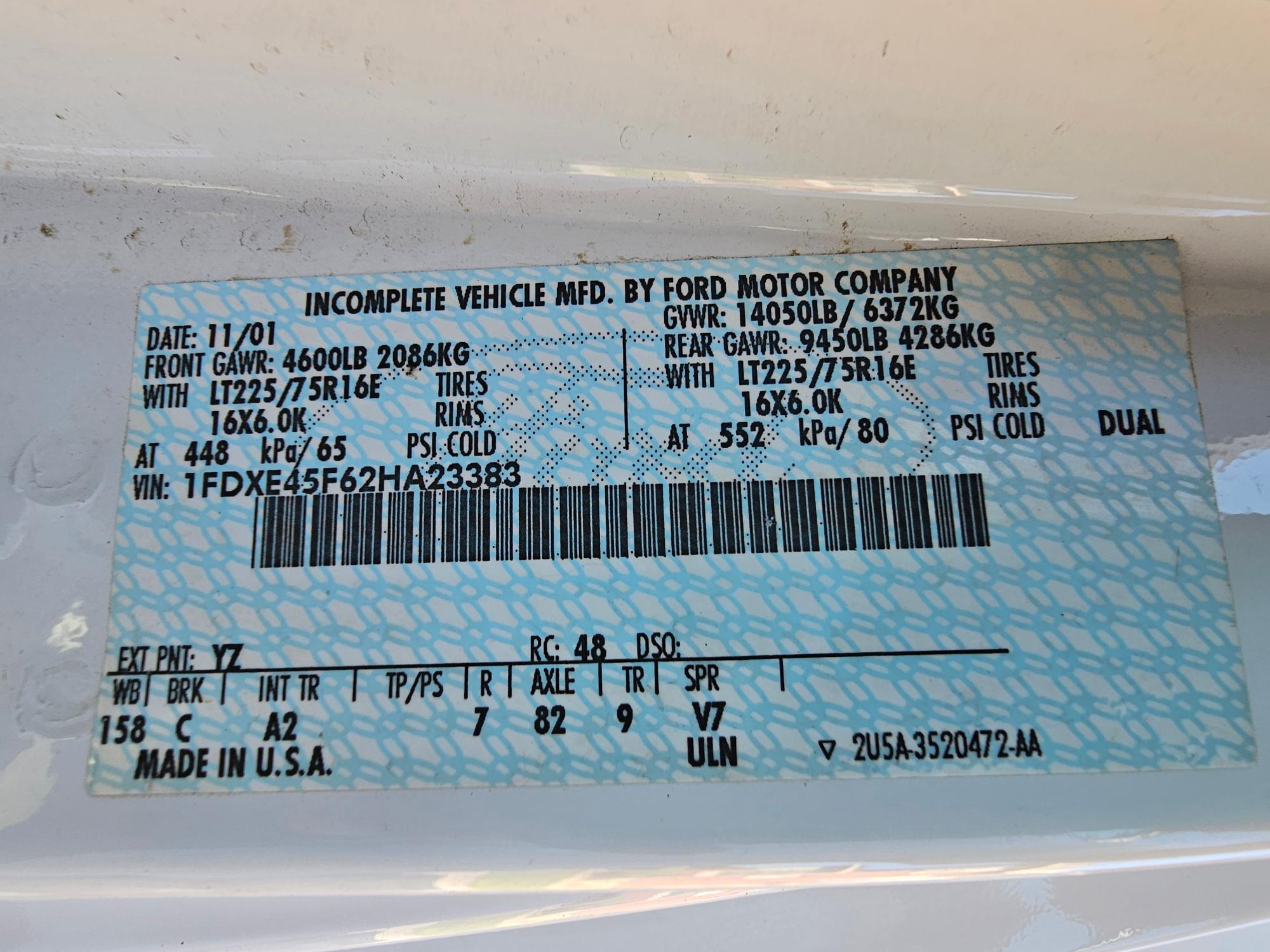 2001 Ford F450 Equipment Truck - image 15