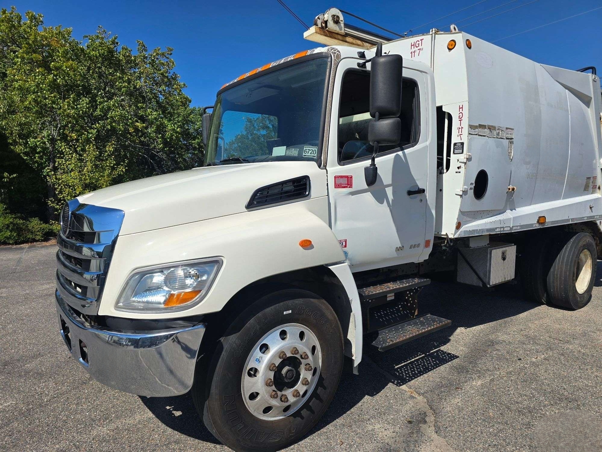 2011 Hino 338 Rear Loader - image 1