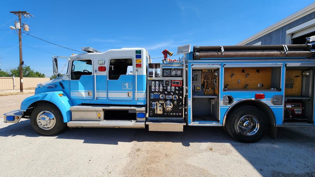 2002 Pierce Kenworth pumper