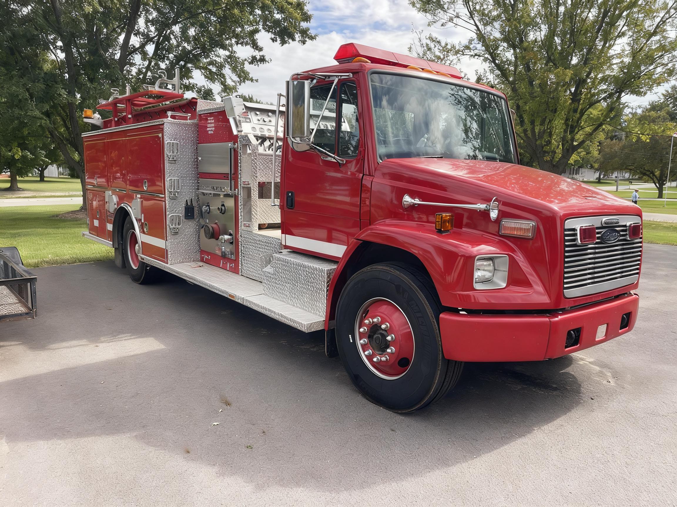 1998 Luverne Freightliner Pumper - image 2