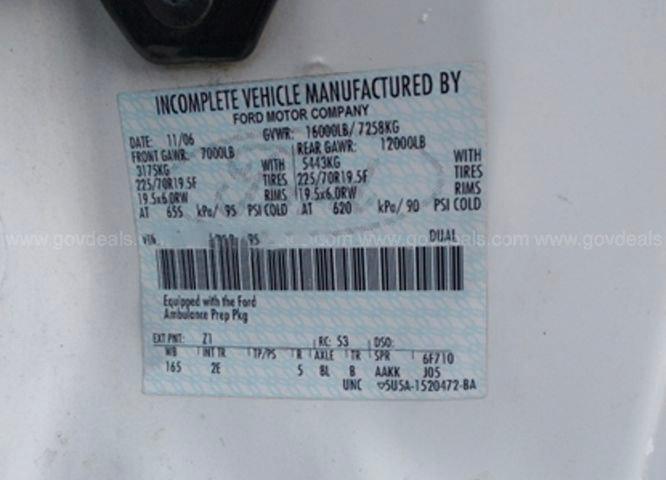 2007 Wheeled Coach Ford 4x4 Type I Ambulance - image 25