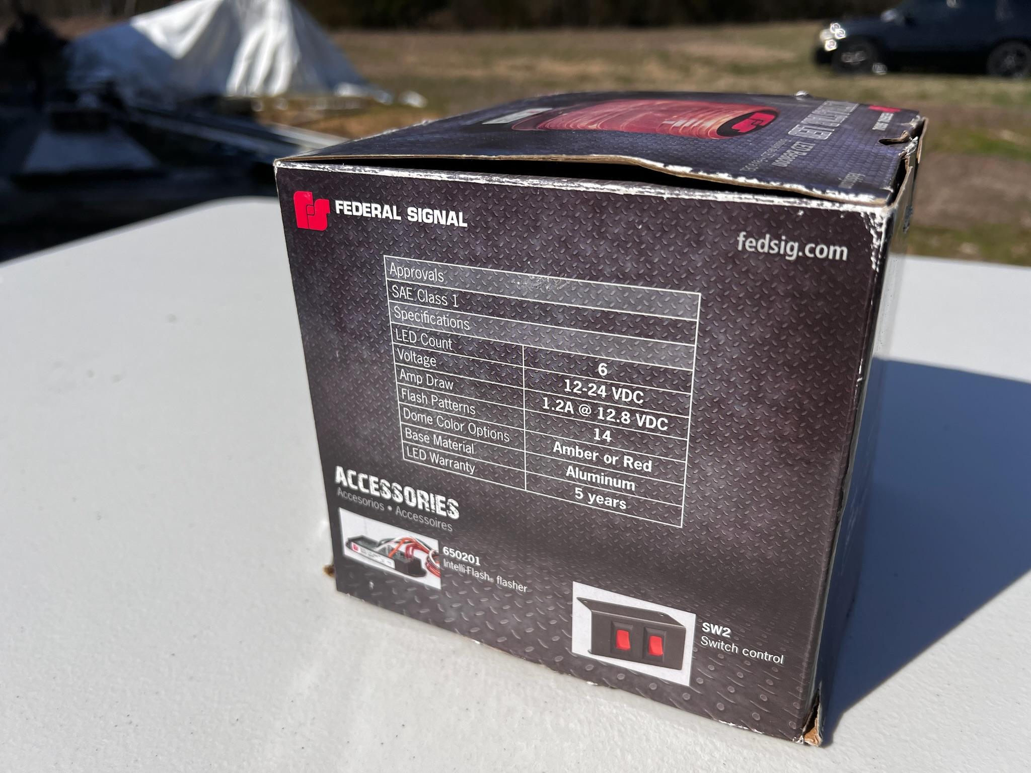 NEW Federal Signal Ultrastar LED Beacon - image 6