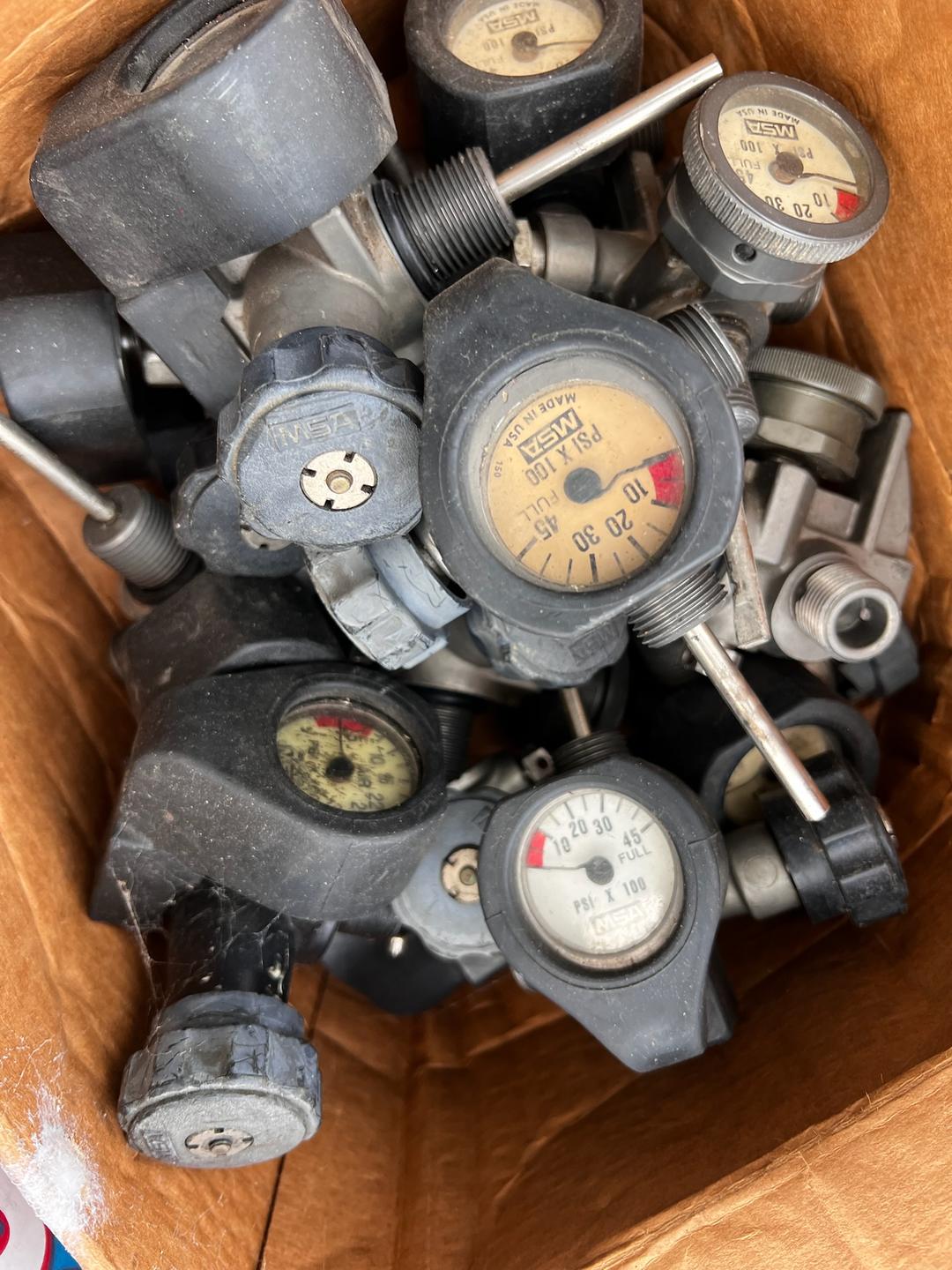 Lot of MSA SCBA Regulators