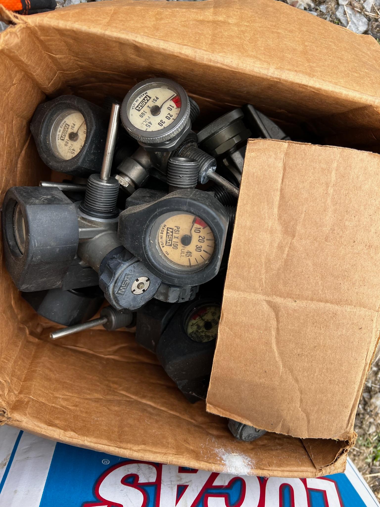 Lot of MSA SCBA Regulators - image 4