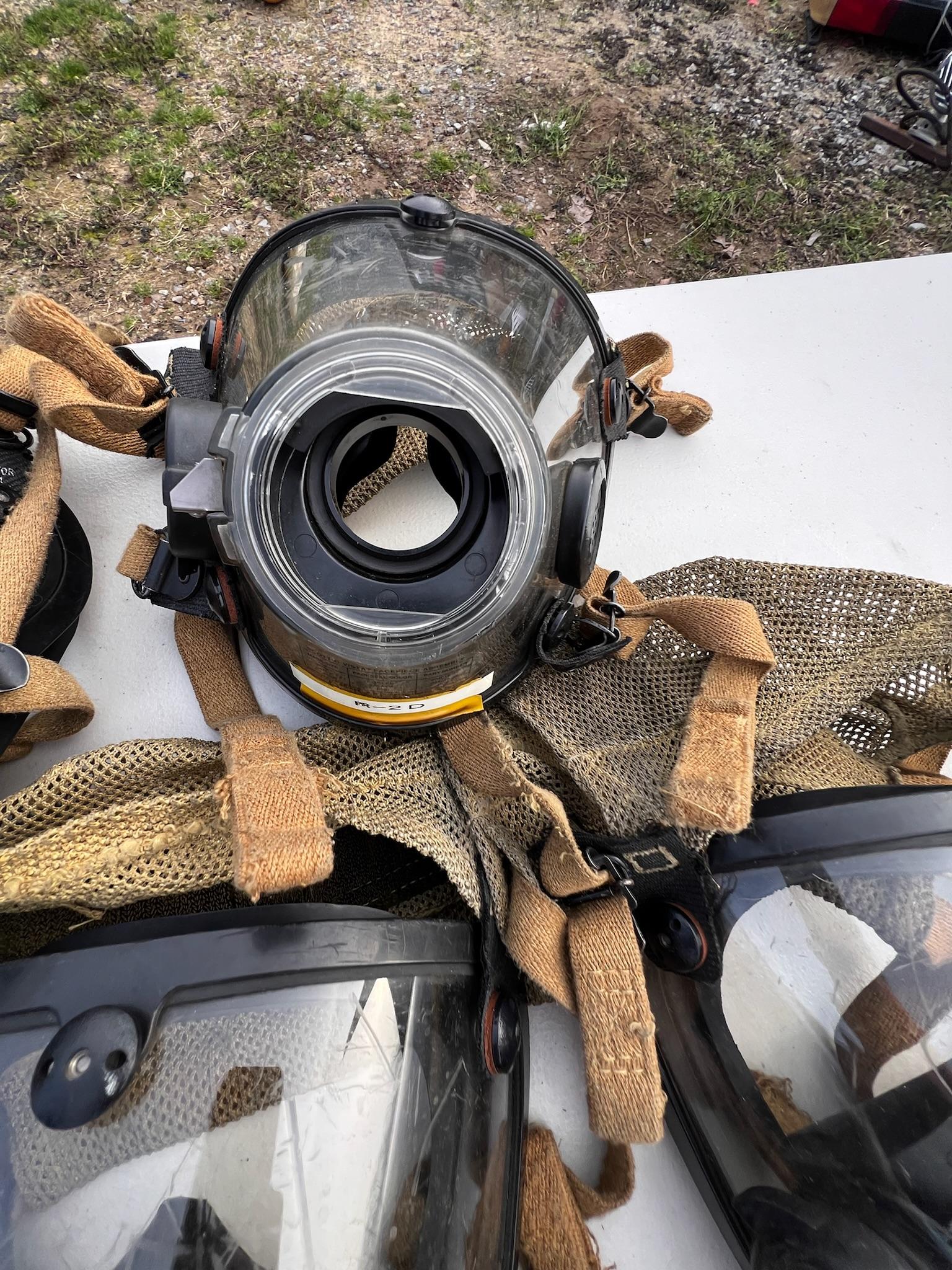 Lot of 9 Used Scott SCBA Masks - image 5