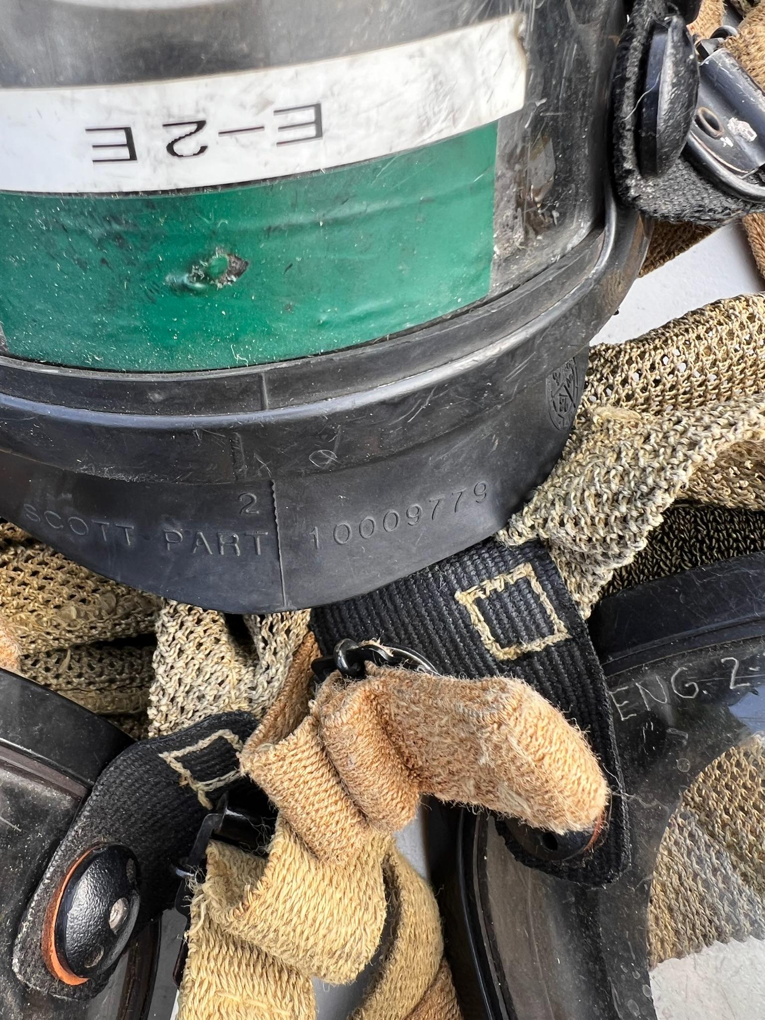 Lot of 9 Used Scott SCBA Masks - image 9