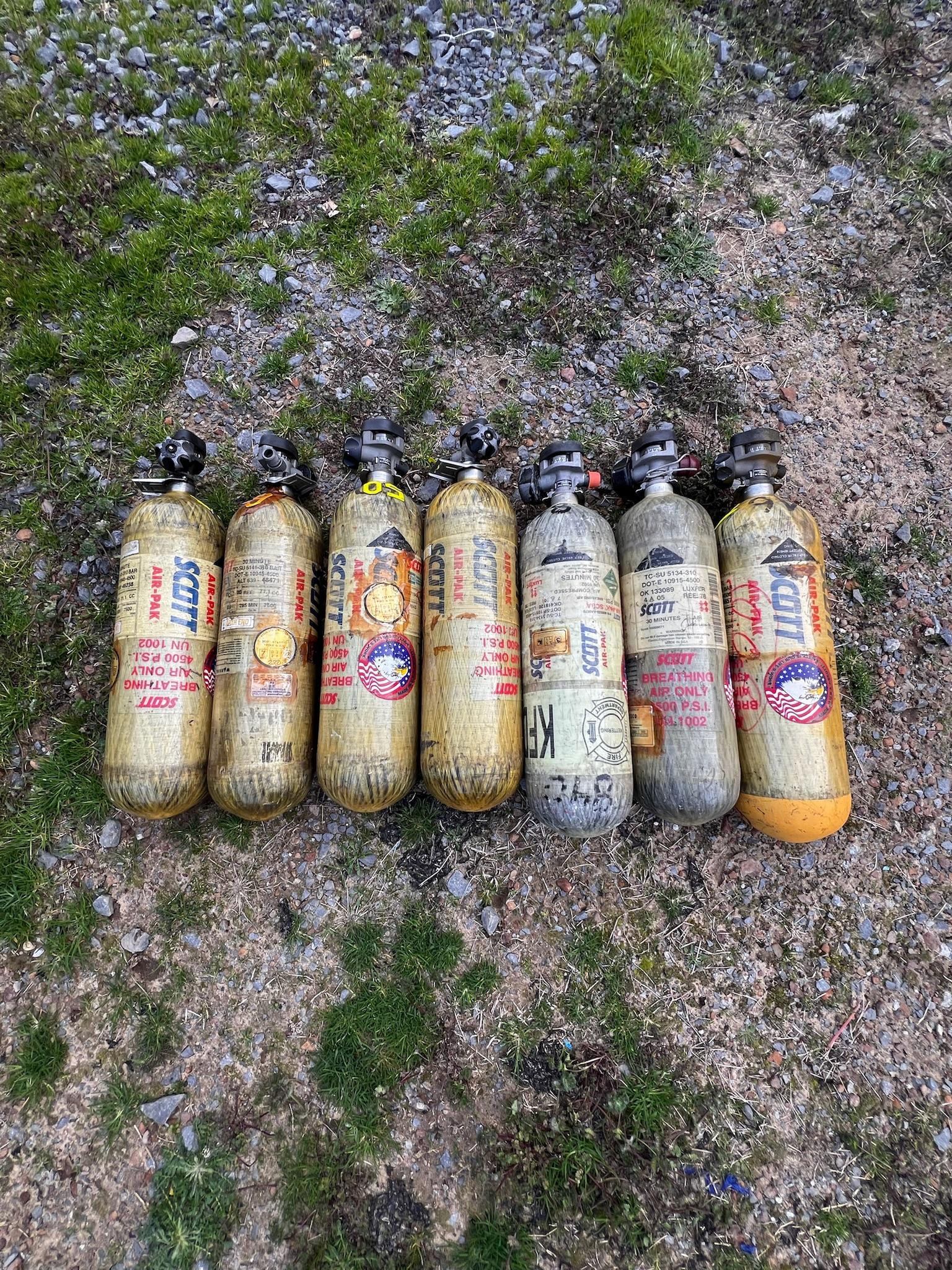 Used Scott 30 minute SCBA Bottles (ONE PER ORDER) - image 3