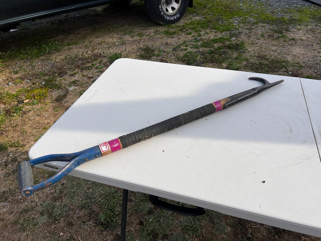 Used Closet Hook, Pike, Firefighting Tool