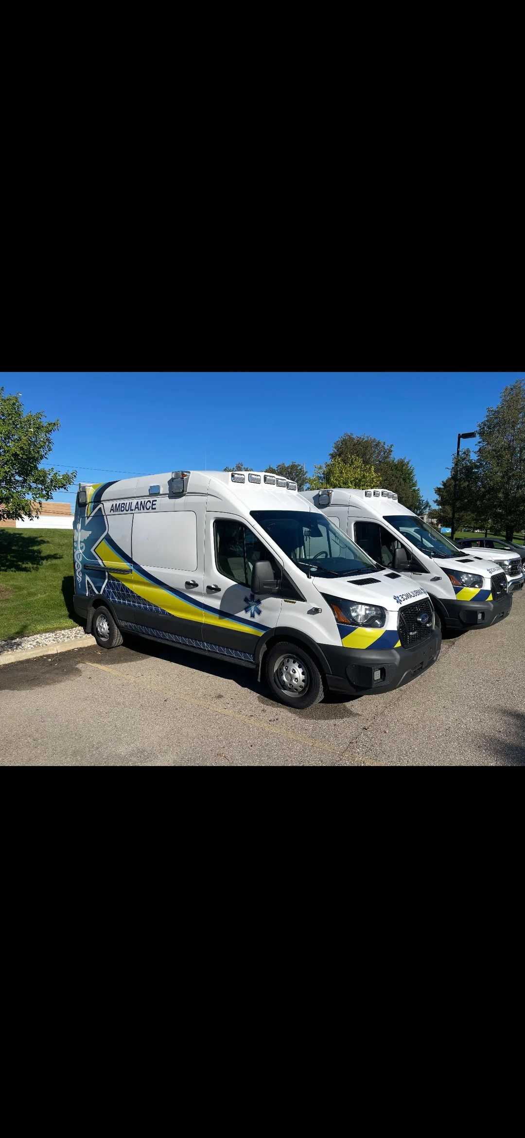 2023 AEV Ford Transit Type 2 Ambulance (includes Stryker Powerload) (786 miles) Ambulance
