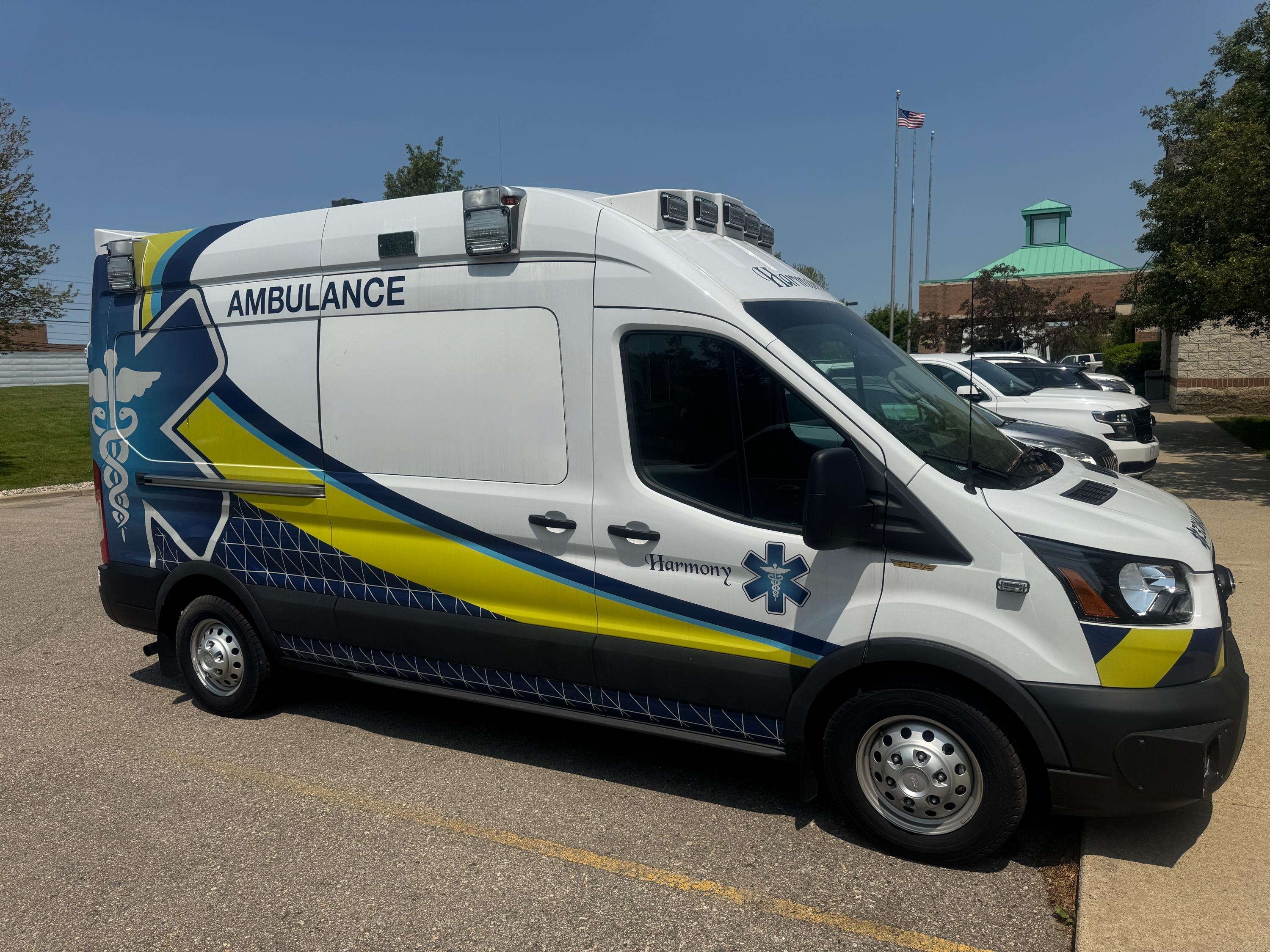 2023 AEV Ford Transit Type 2 Ambulance (includes Stryker Powerload) (1044 miles) Ambulance - image 1