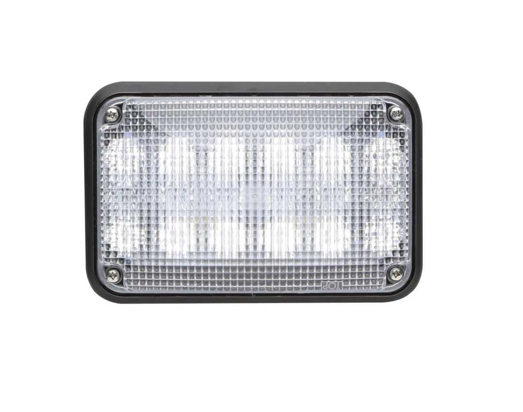 Whelen 60C02FCR 600-Series Linear Super-LED Flash White