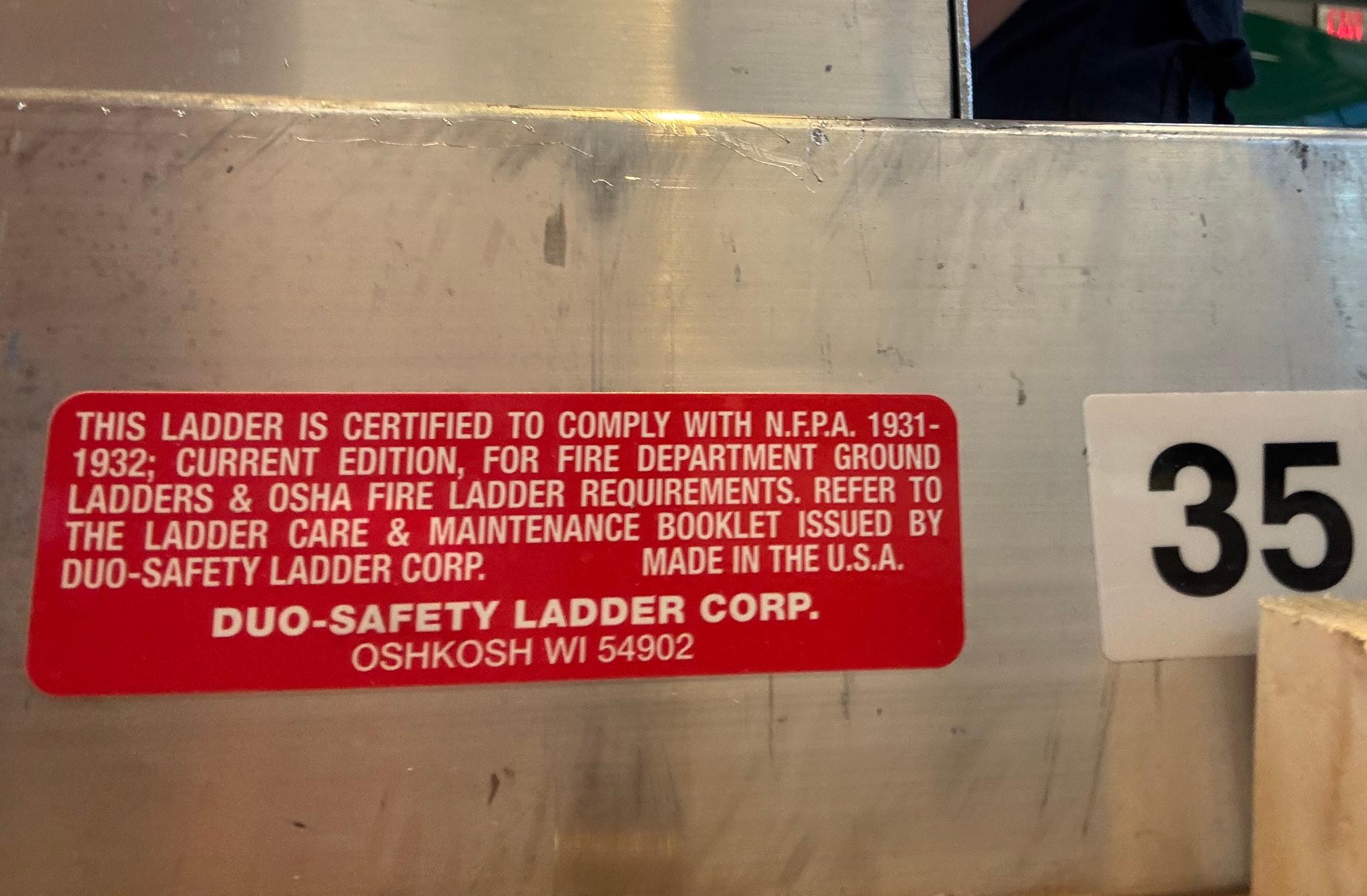 Duo-Safety 35' 3-Section Extension Ladder - image 3
