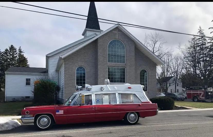 Vintage 1970 Cadillac Ambulance