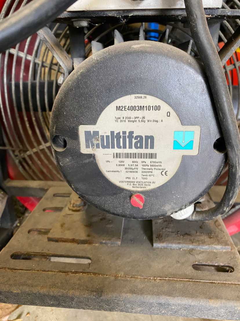 Postive pressure ventilation fans — photo 3
