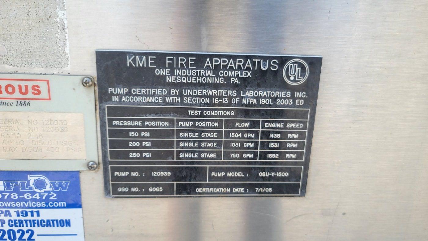 2005 KME 2800 Gallon Tanker - image 12