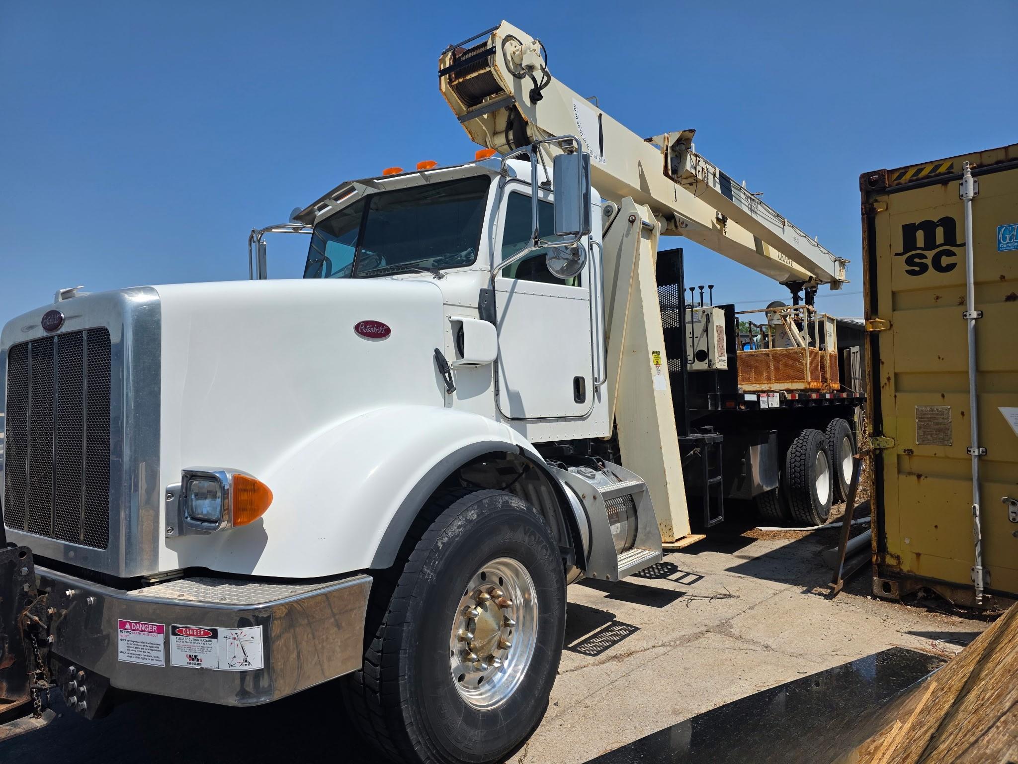 PRE-DEF: 2008 Peterbilt 365 with National Crane - $110,000 - image 3