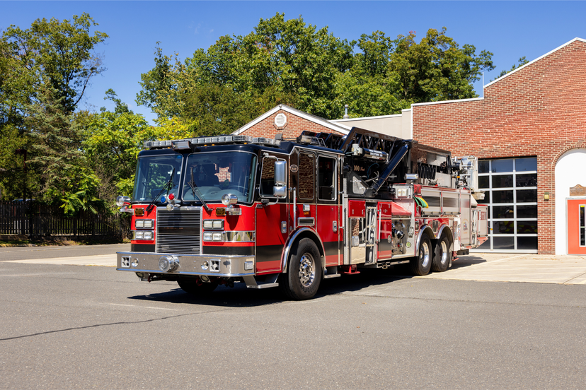2009 KME Predator Mid-Mount 100' Quint 2000/300