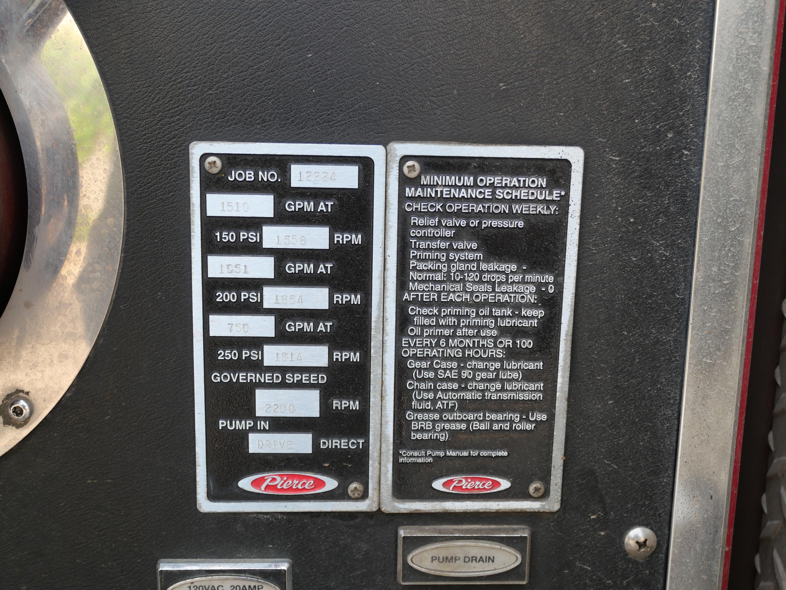 2001 Pierce Dash Engine - image 20